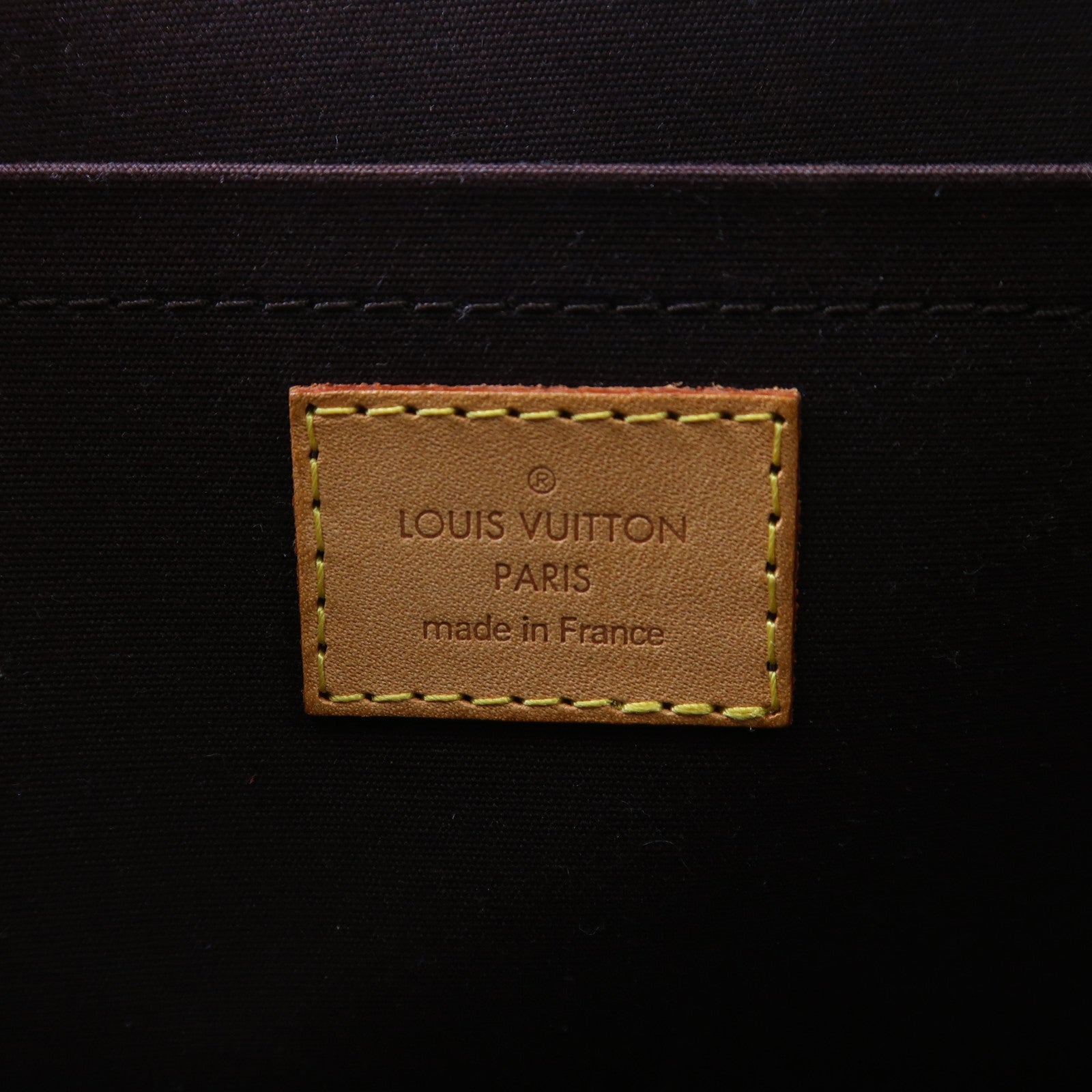 LOUIS VUITTON 【激減優惠】Vernis Rosewood Avenue金扣肩背袋酒紅色