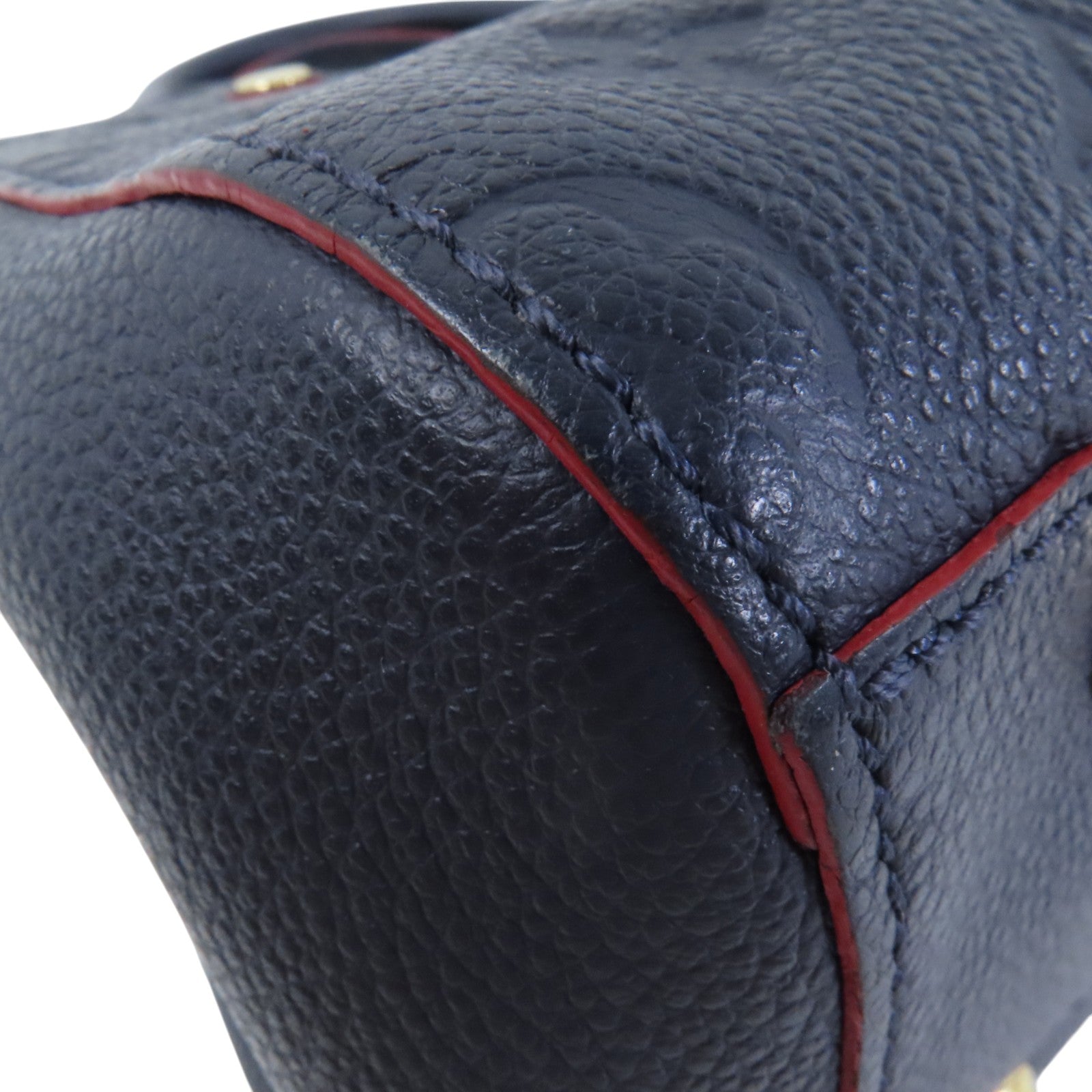 LOUIS VUITTON Monogram Empreinte Montaigne BB金扣手挽袋