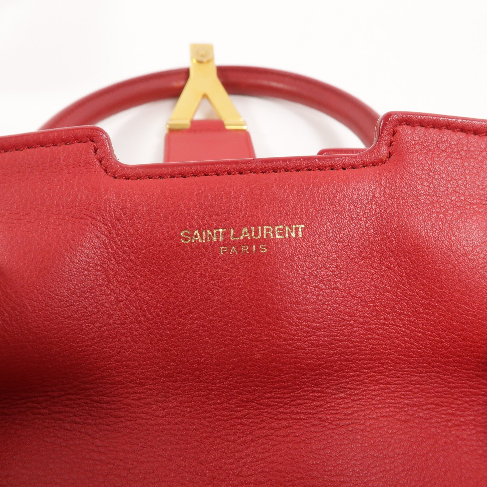 SAINT LAURENT 牛皮皮革Hand Bag手挽袋
