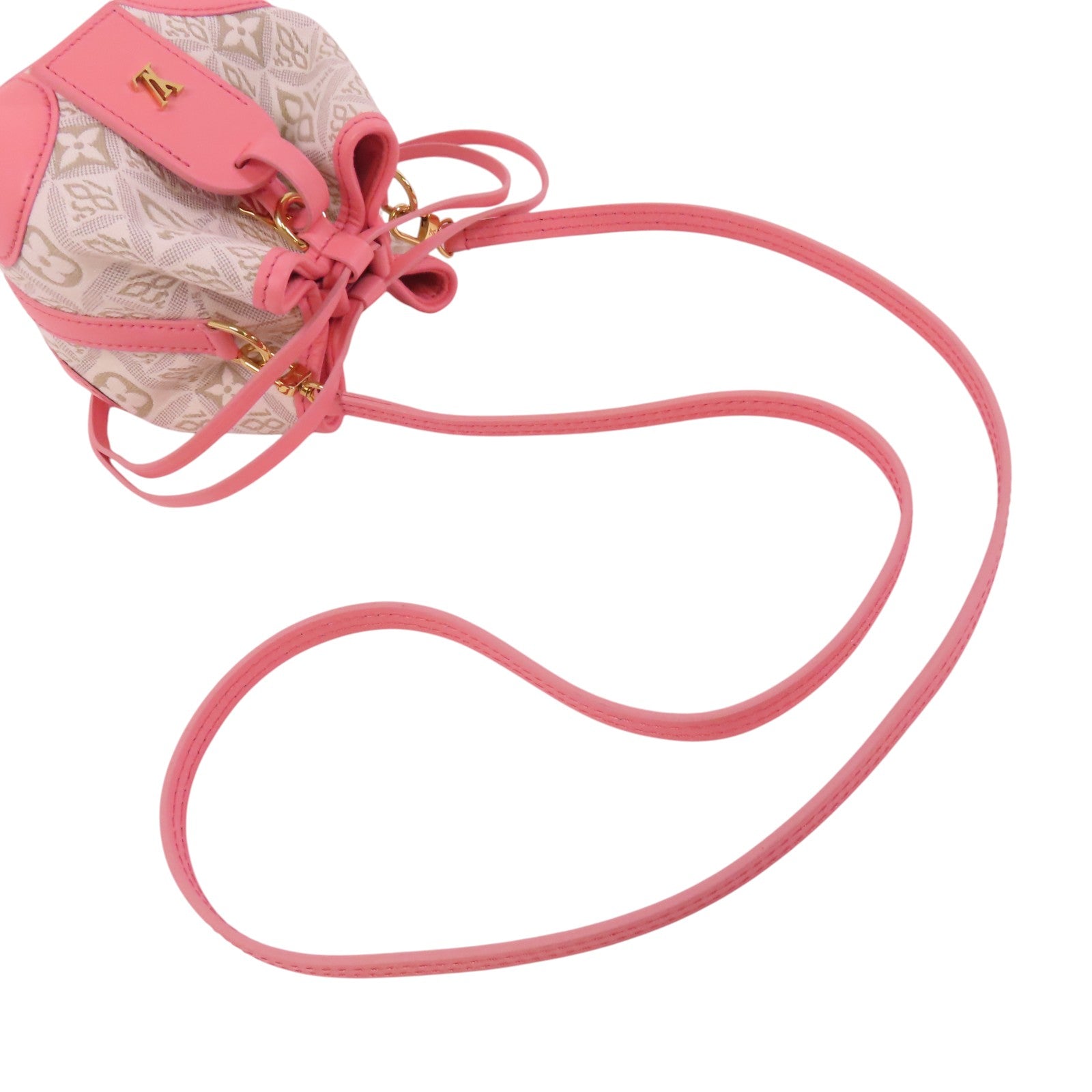 LOUIS VUITTON 1854帆布Noe Purse肩背袋