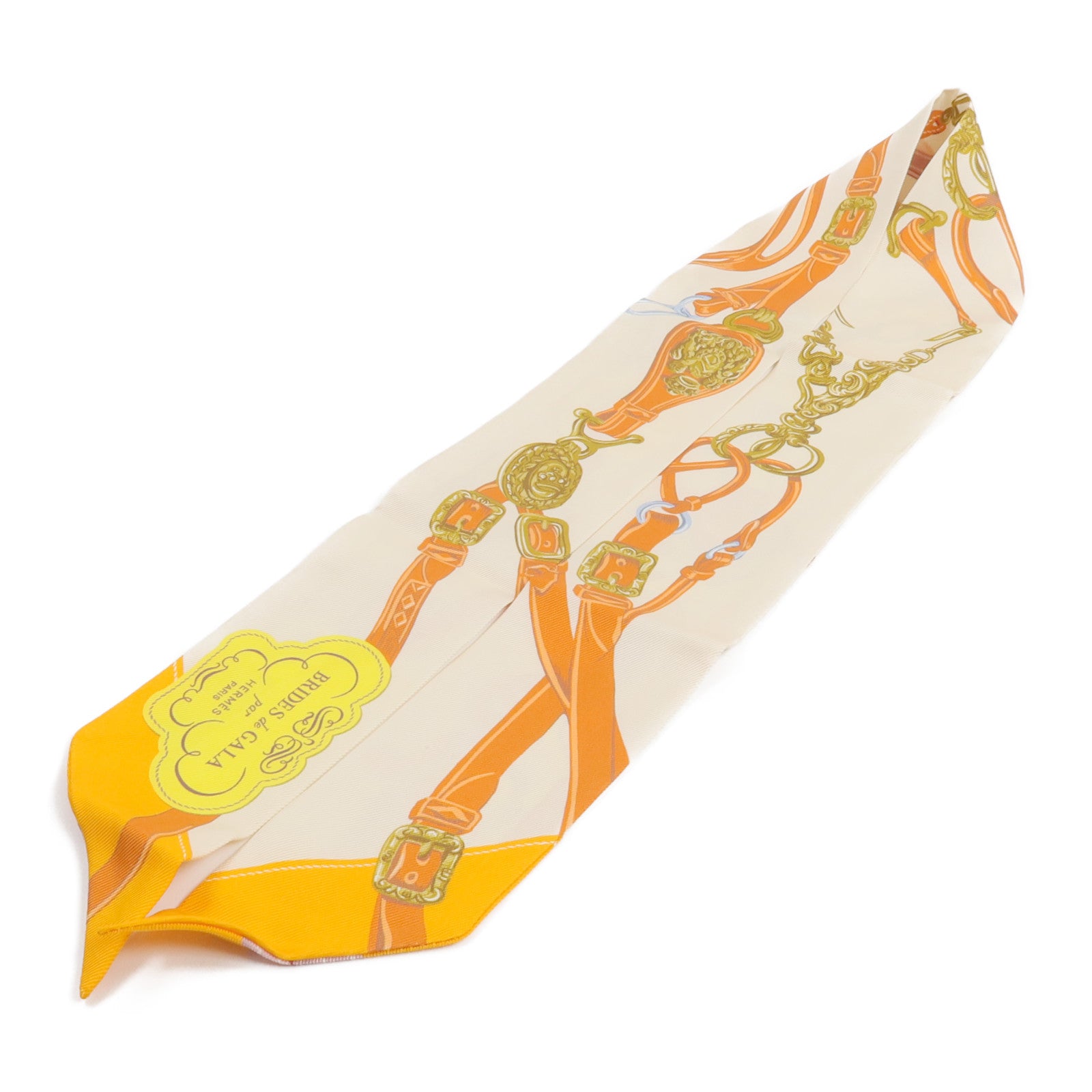 HERMES 絲質Twilly絲巾