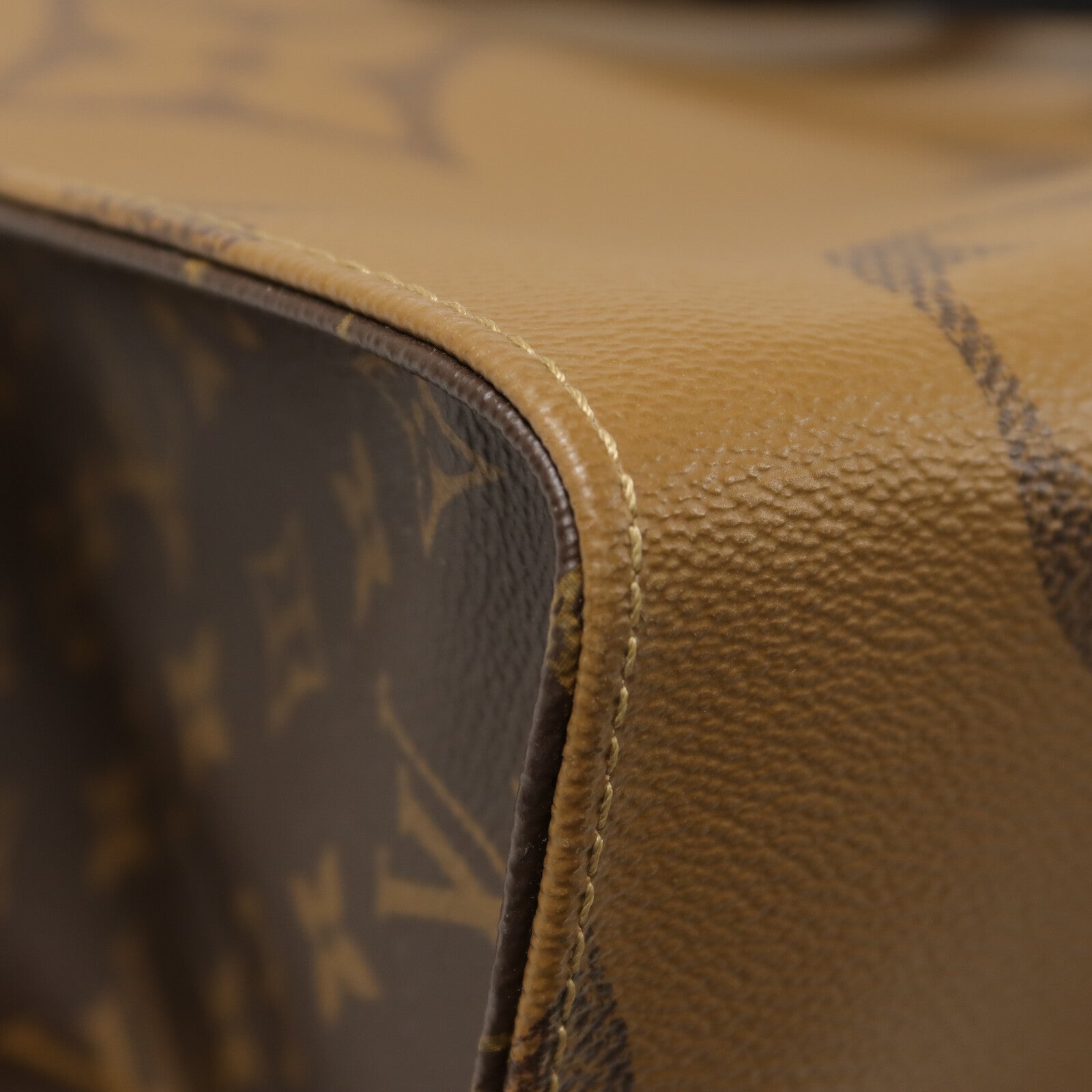 LOUIS VUITTON Monogram Giant/Monogram Reverse On The Go GM手挽肩背兩用袋