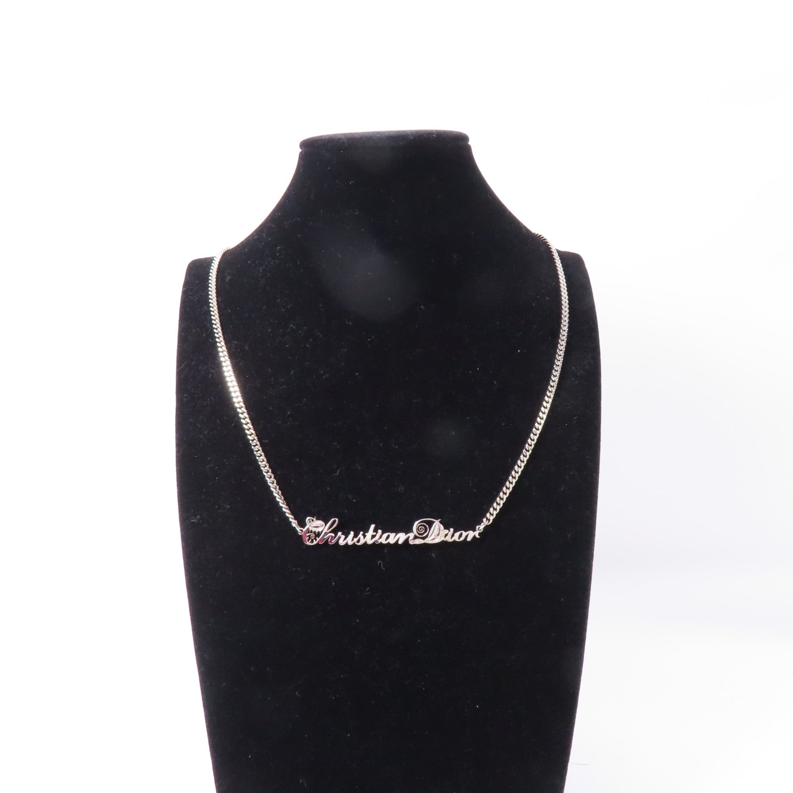 Dior 金屬Necklace項鍊銀色