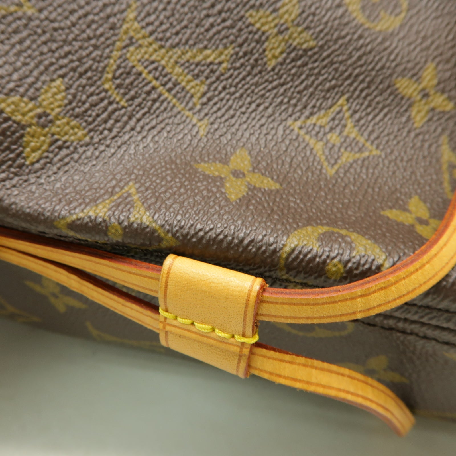 LOUIS VUITTON 【激減優惠】Monogram Neverfull GM金扣手挽袋棕色