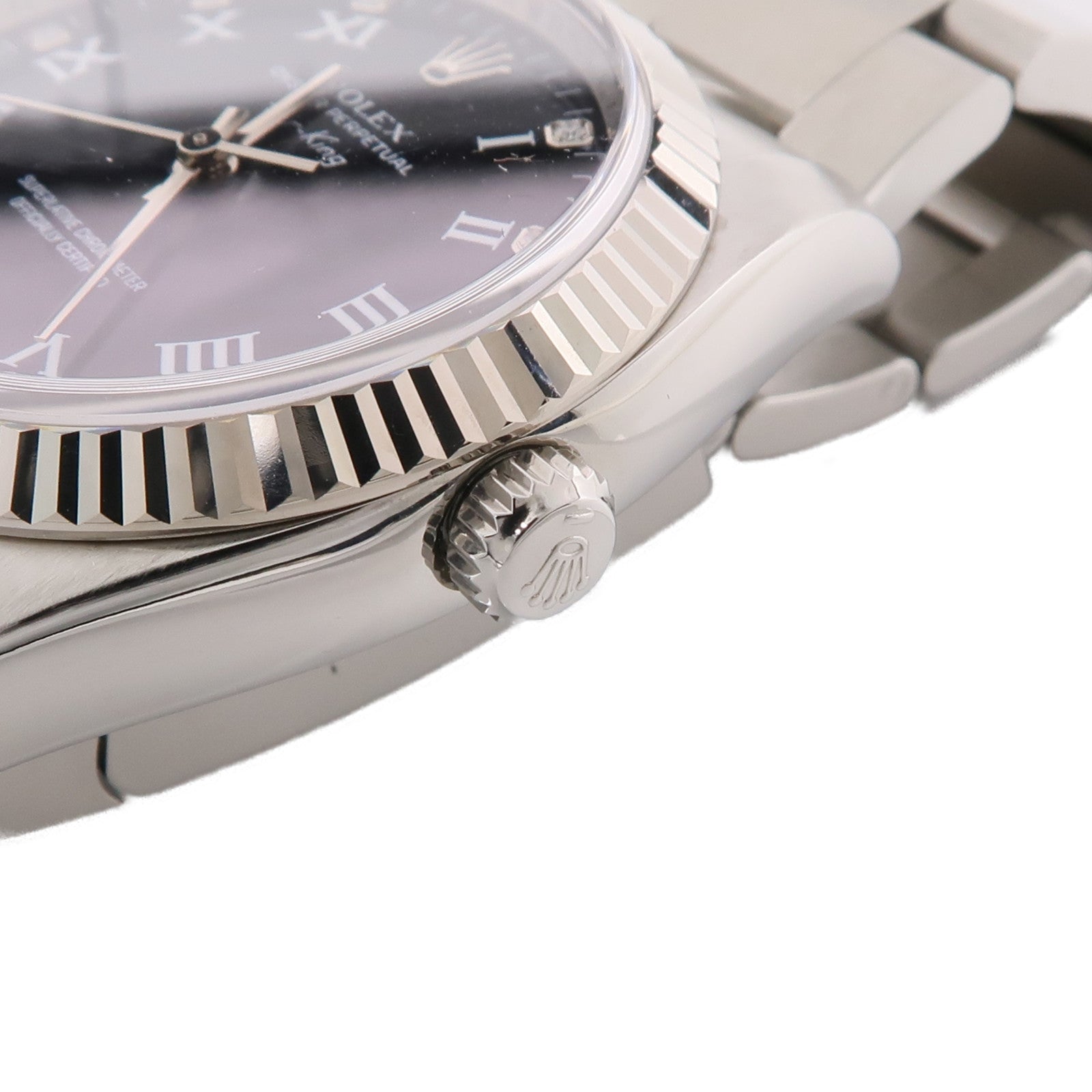 ROLEX Air King不鏽鋼手錶自動機芯黑色