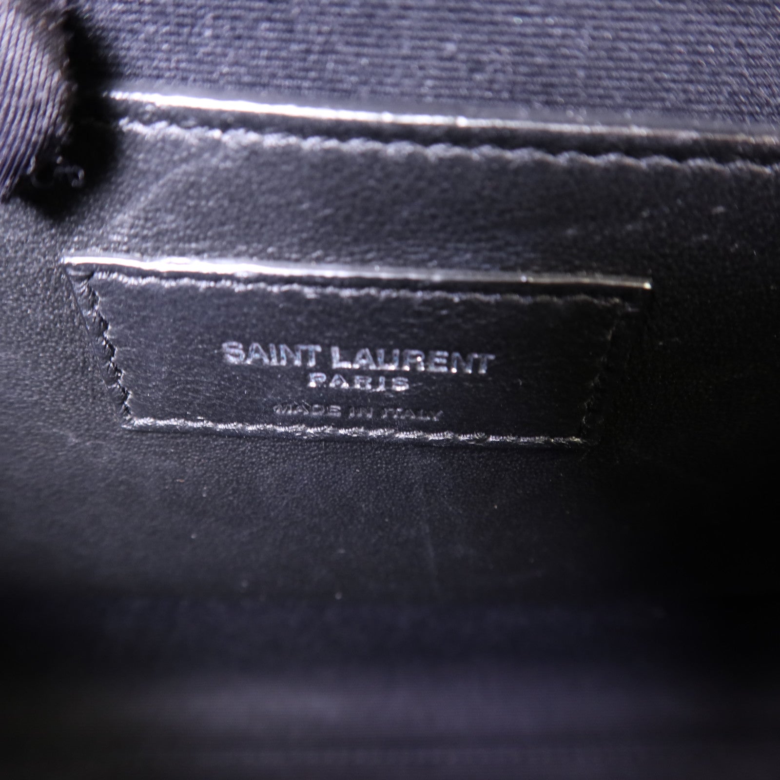 SAINT LAURENT 牛皮皮革Uptown Small Tote銀扣手挽肩背兩用袋