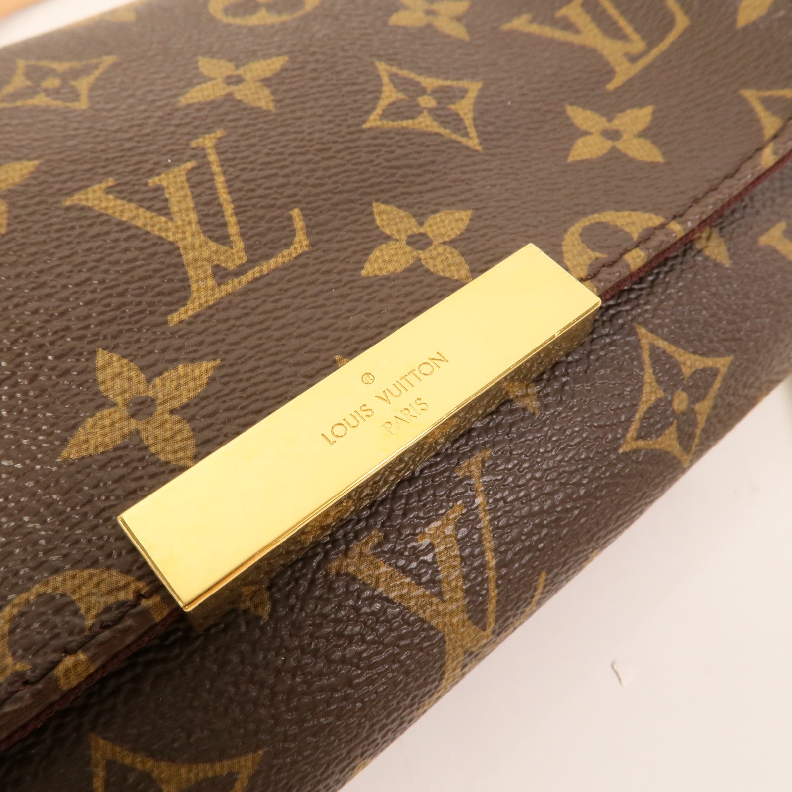 LOUIS VUITTON Monogram Favourite PM金扣手挽肩背兩用袋