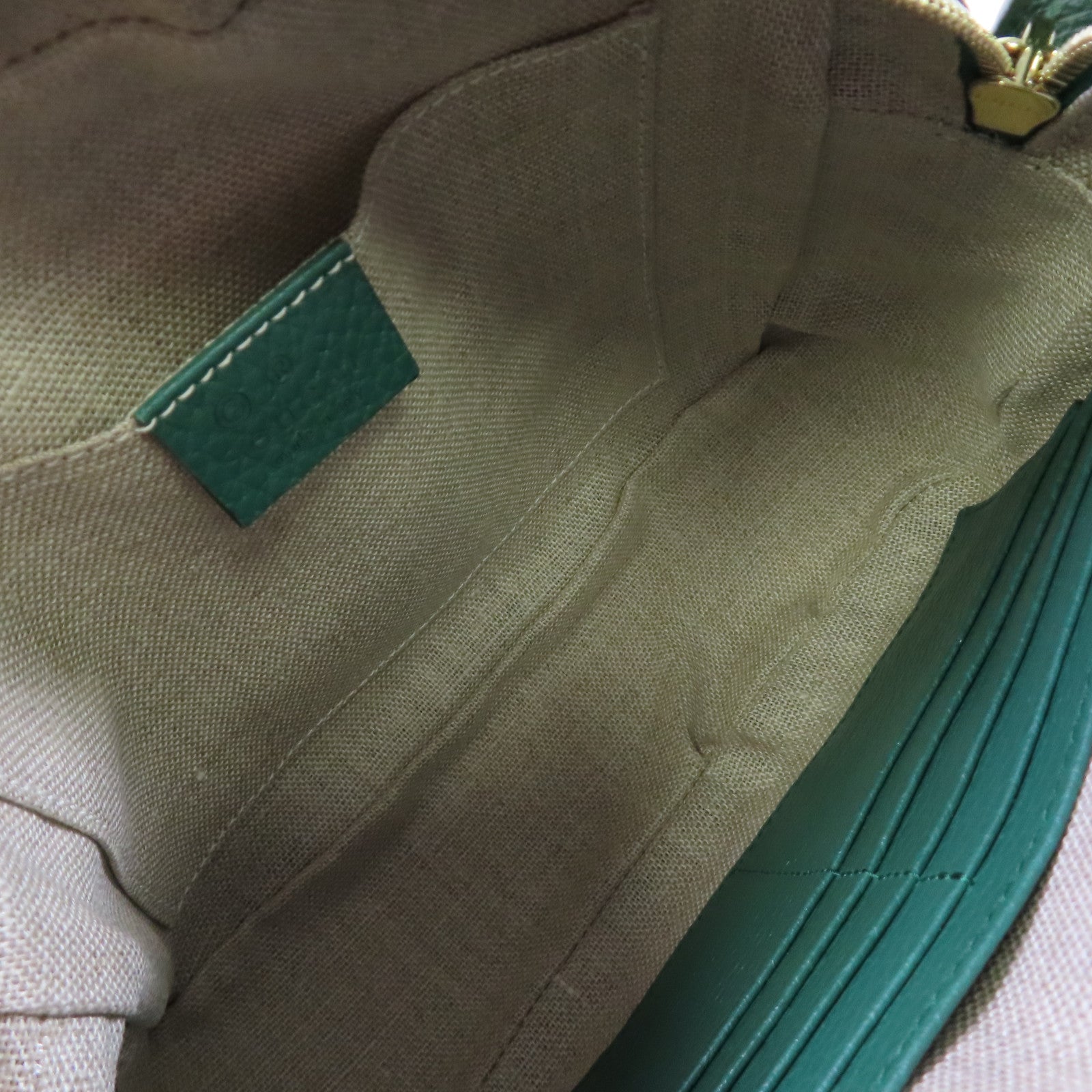 GUCCI 帆布Shoulder Bag金扣肩背袋