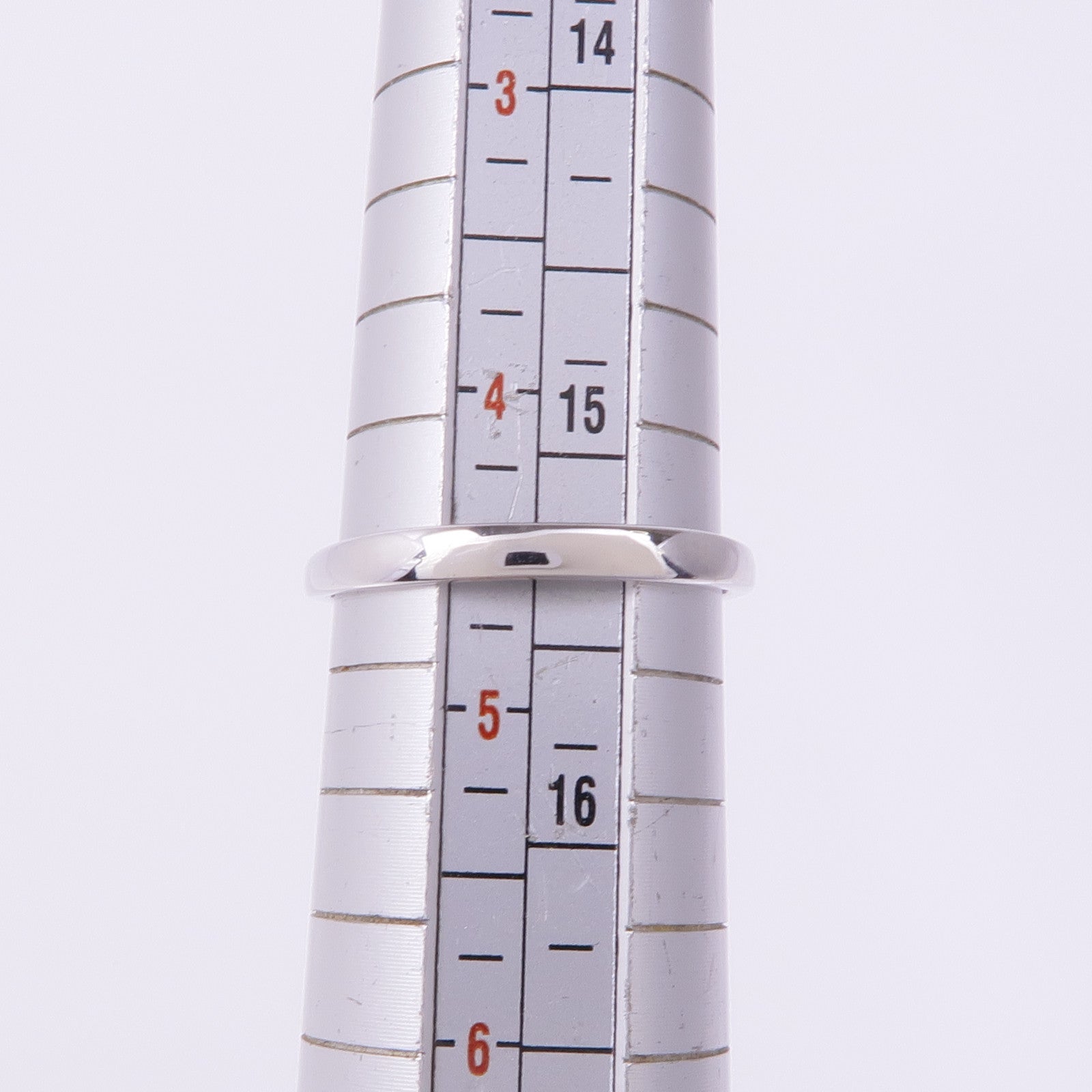 JEWELRY 18K白金Ruby Diamond Ring紅寶石/鑽石戒指US#4.5