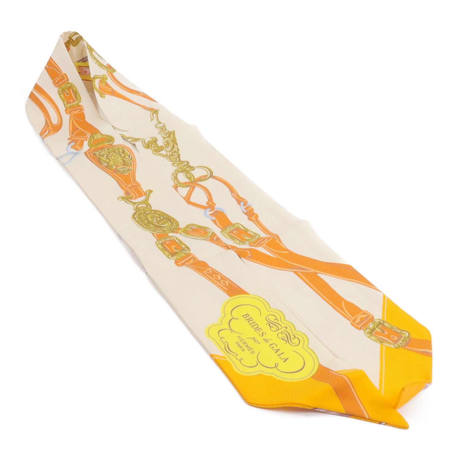 HERMES 絲質Twilly絲巾