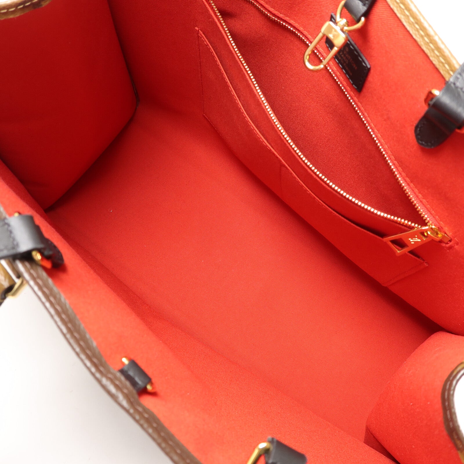 LOUIS VUITTON Monogram Giant/Monogram Reverse On The Go GM手挽肩背兩用袋