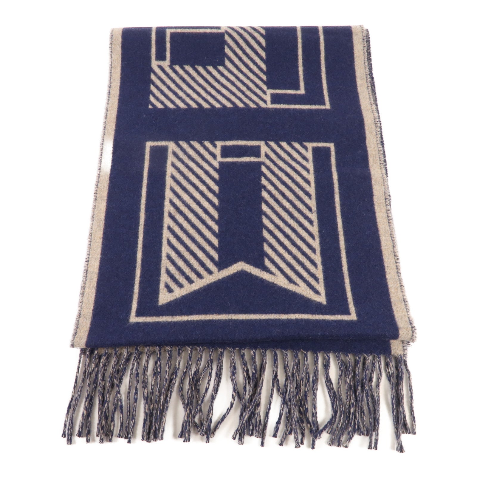 HERMES 羊絨Scarf圍巾