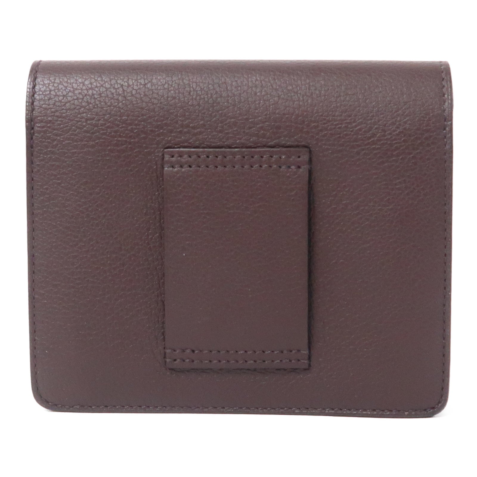 HERMES 【激減優惠】Evercolor皮革Roulis Slim Wallet銀扣錢包紅色/藍色