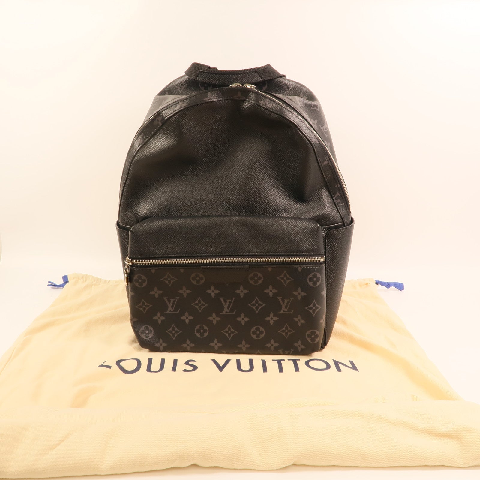 LOUIS VUITTON Taigarama Discovery Backpack銀扣背包