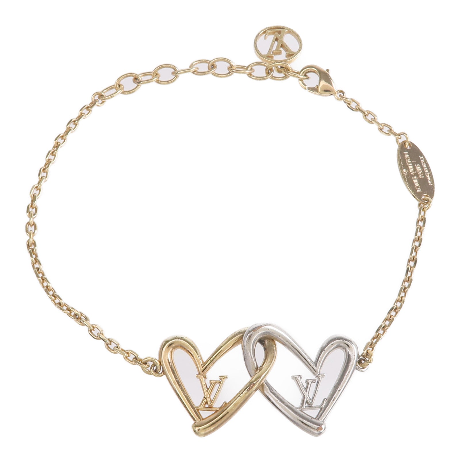 LOUIS VUITTON 金屬Fall in Love Bracelet手鏈