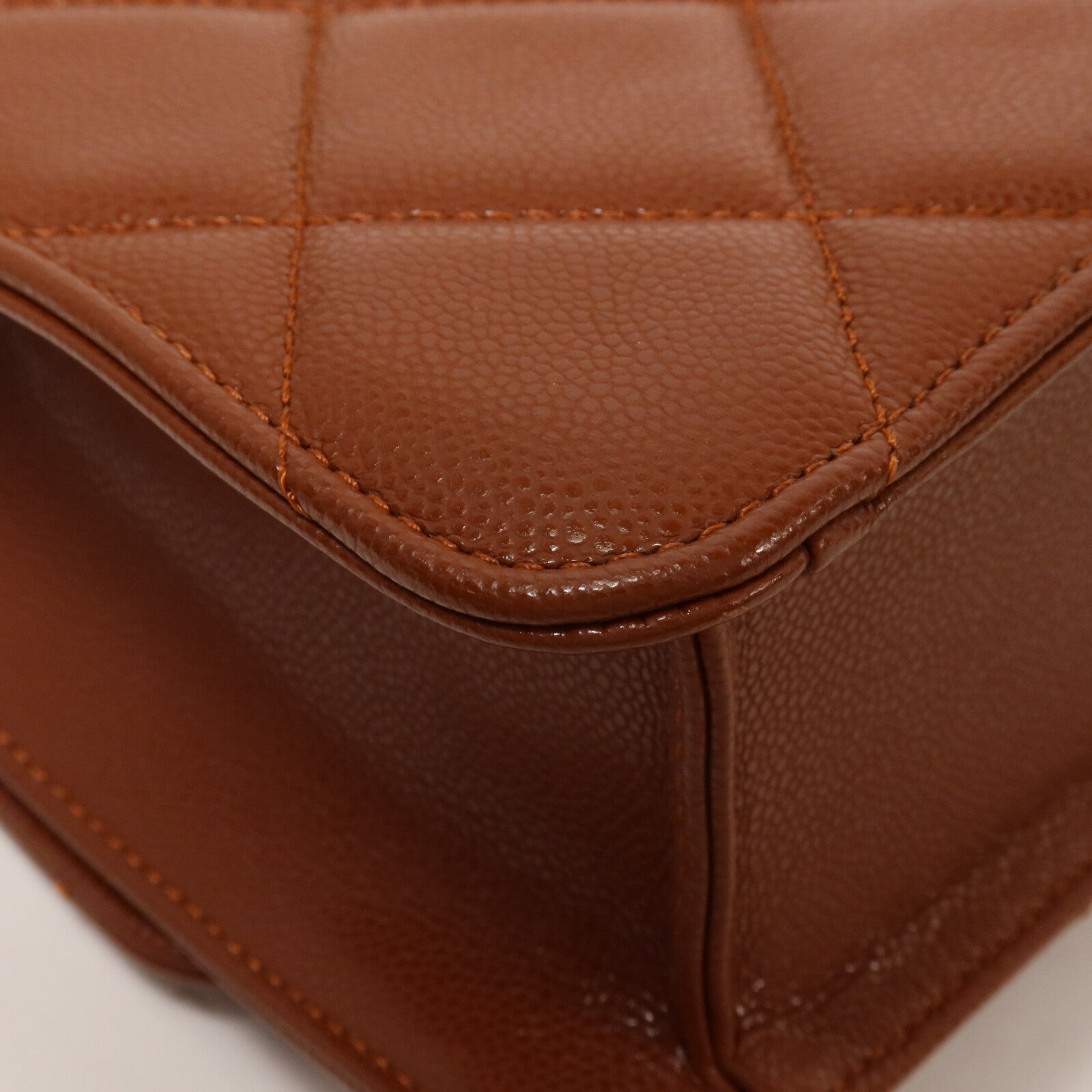 CHANEL 牛皮皮革CoCo Mark Flap Bag鏈帶肩背袋