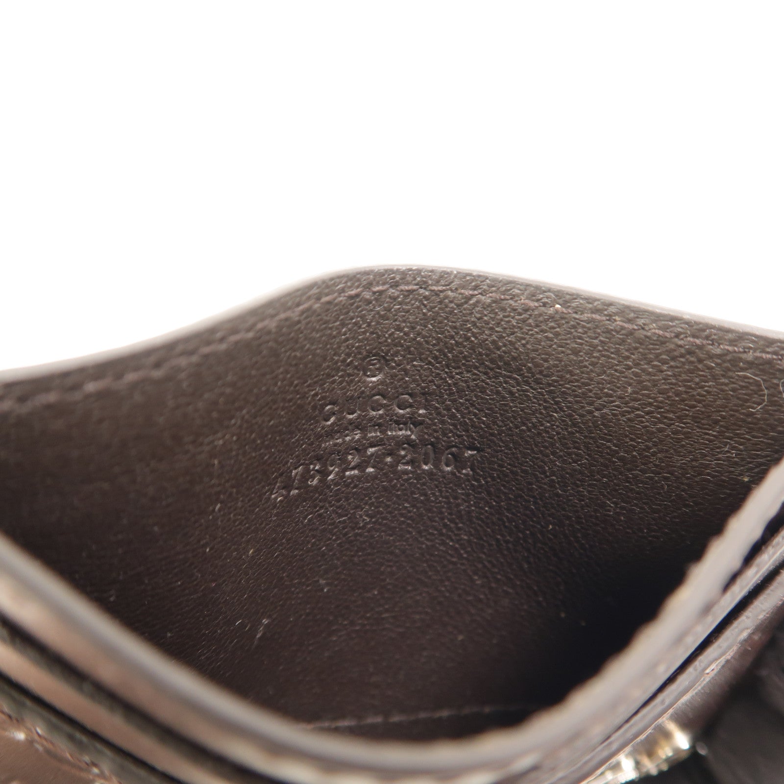 GUCCI 牛皮皮革Signature Card Case卡片套