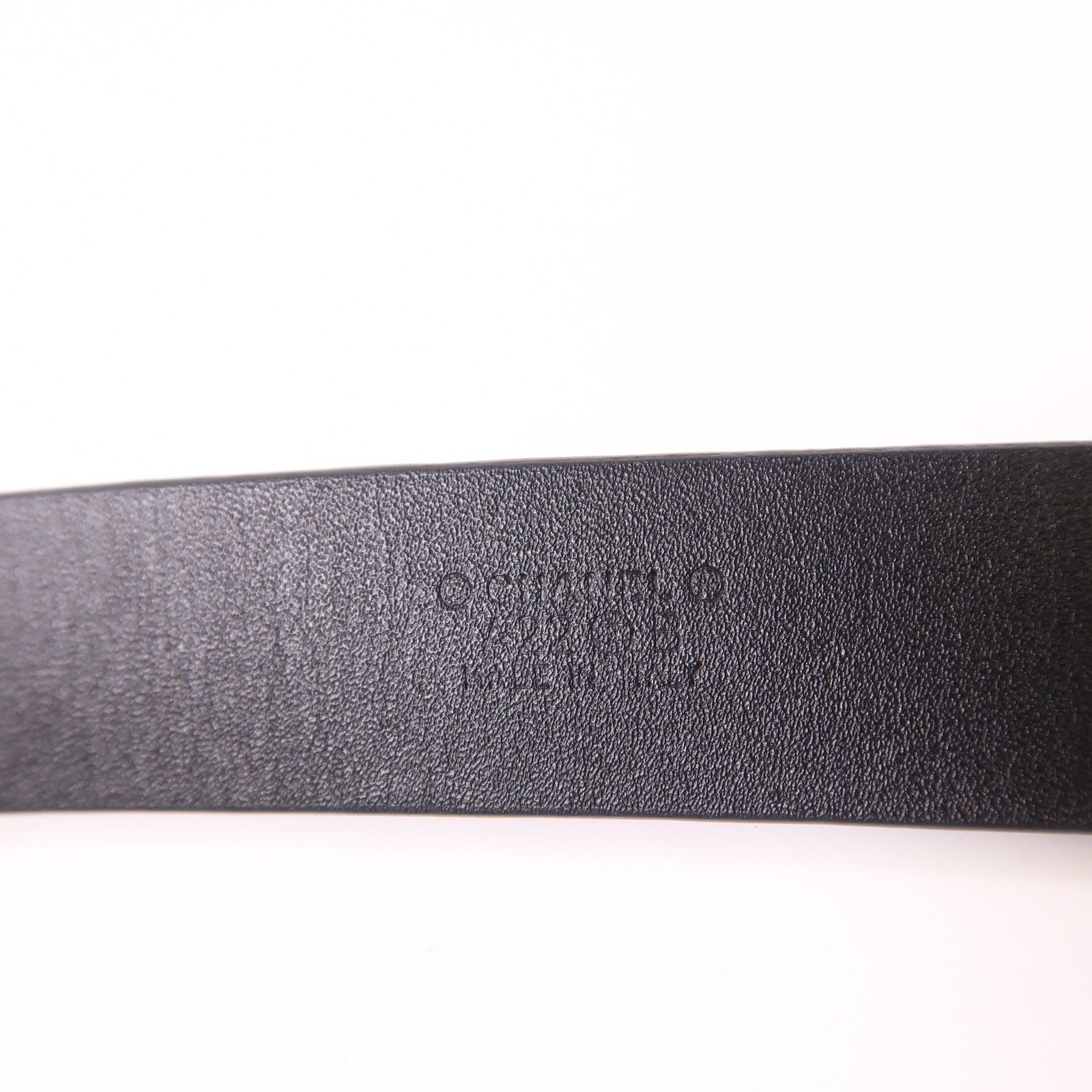 CHANEL 牛皮皮革Belt金扣皮帶