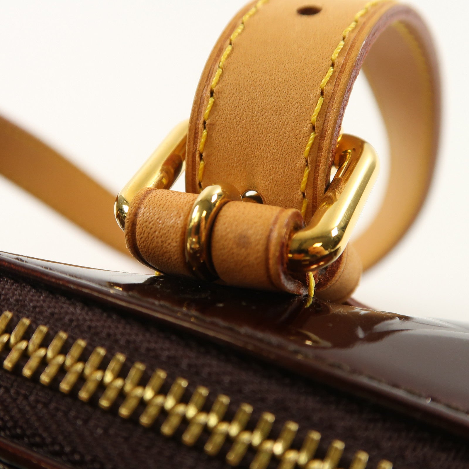 LOUIS VUITTON 【激減優惠】Vernis Rosewood Avenue金扣肩背袋酒紅色