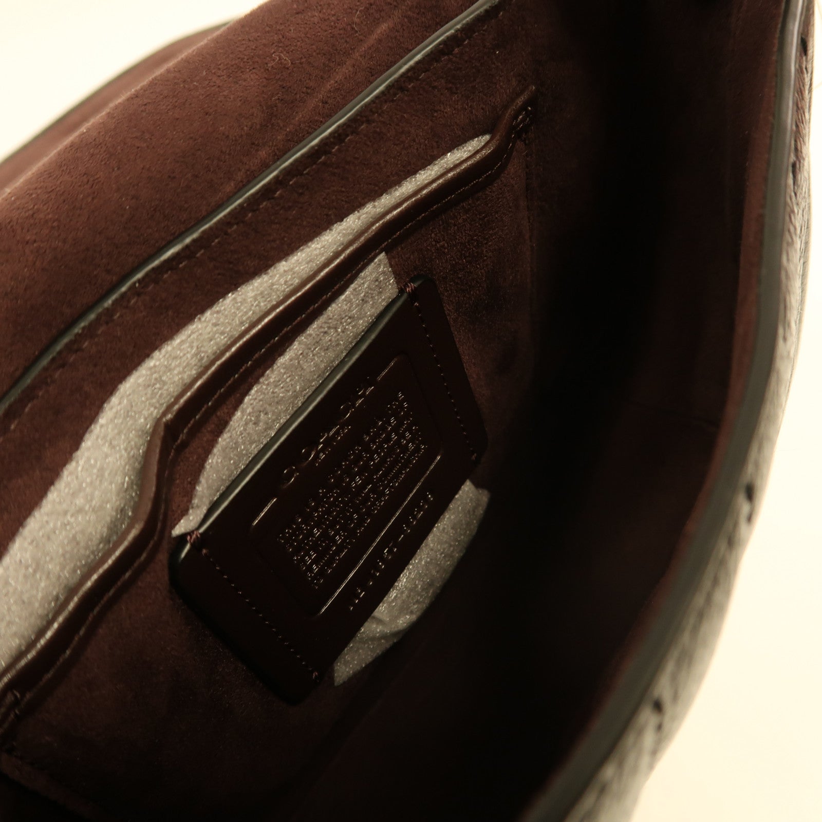 COACH 牛皮皮革Kat Saddle Bag金扣肩背袋黑色