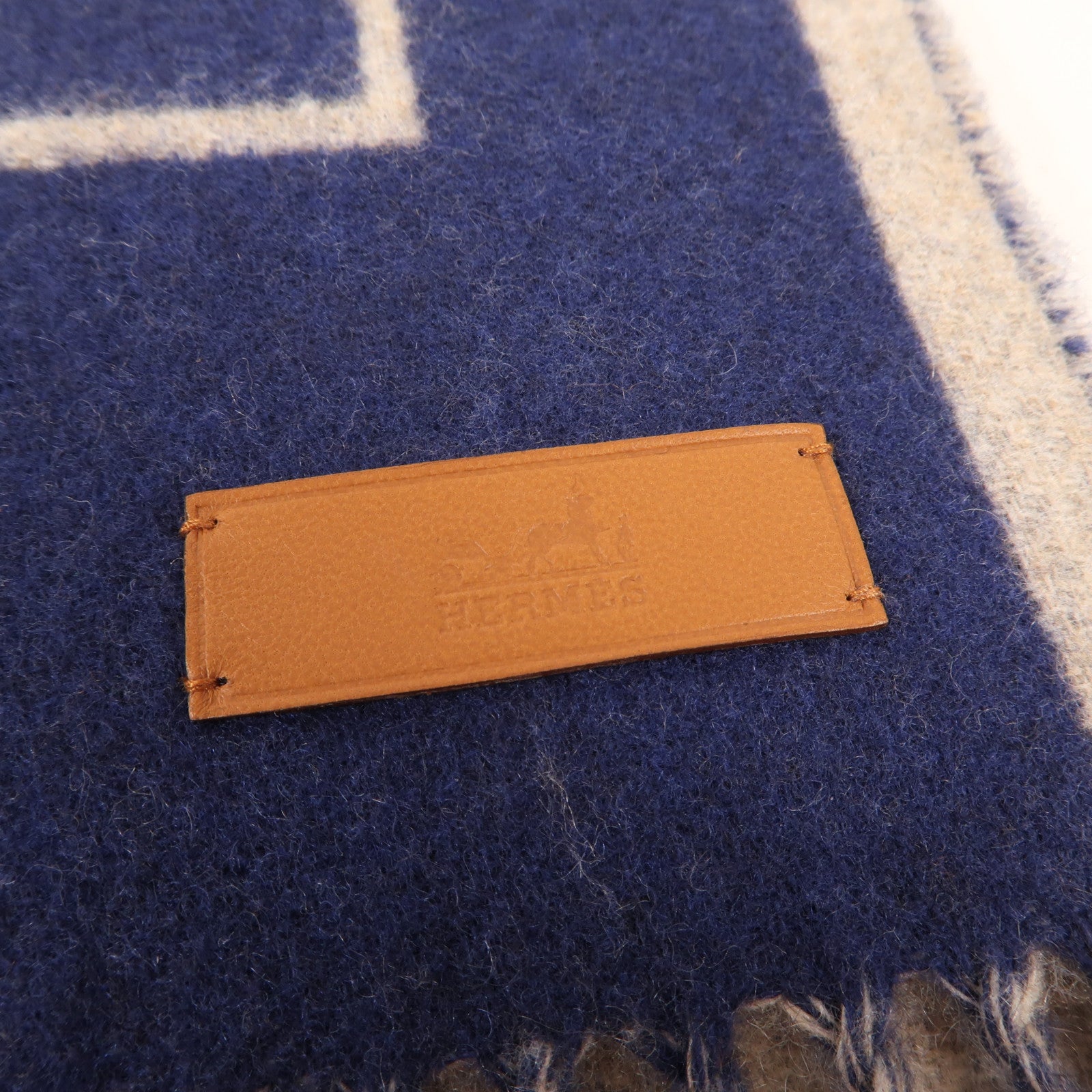 HERMES 羊絨Scarf圍巾