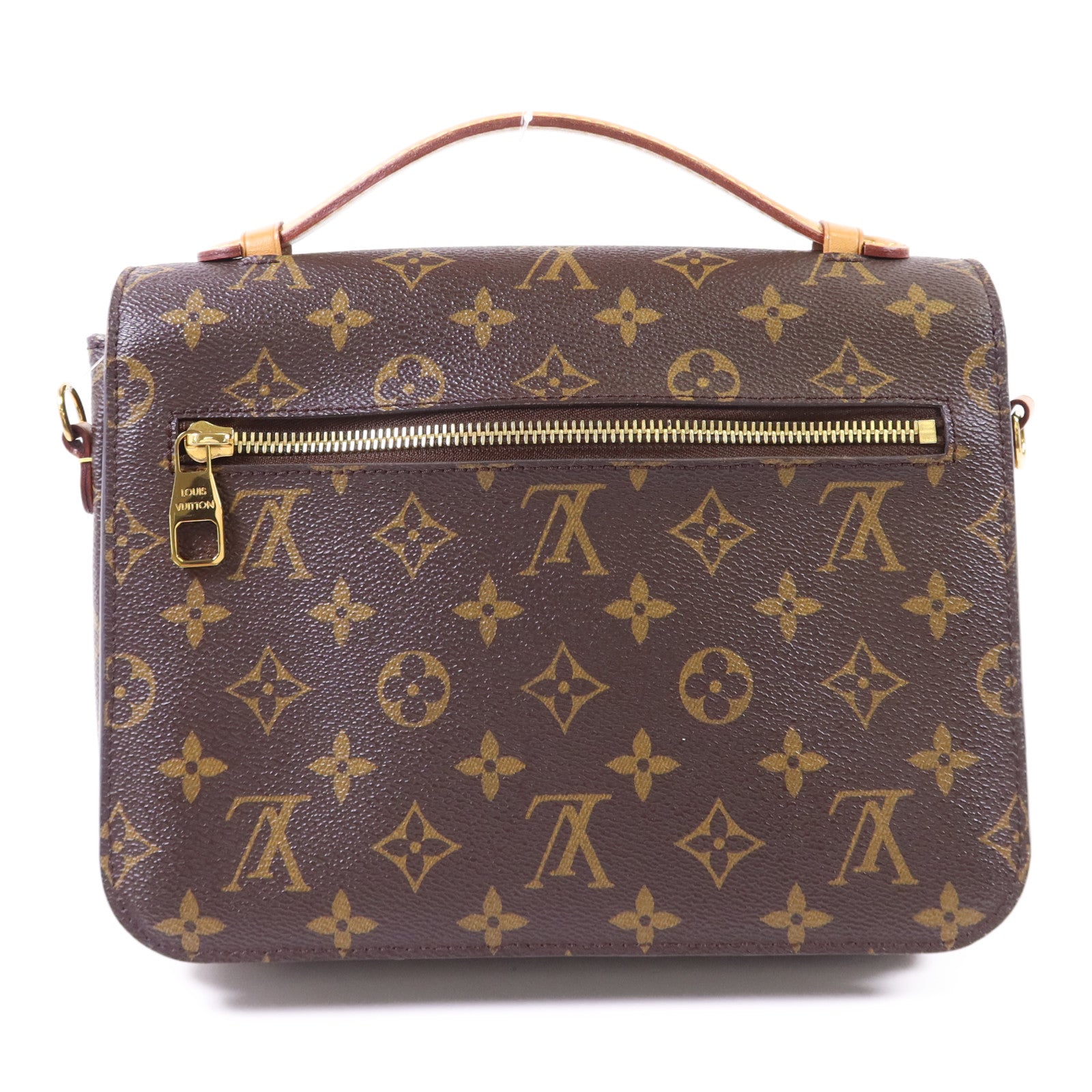 LOUIS VUITTON Monogram Pochette Metis MM金扣手挽肩背兩用袋M44875