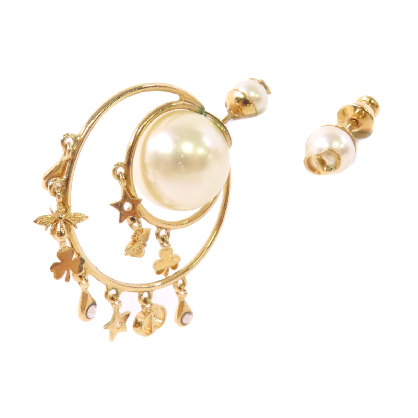 Dior 金屬/仿珍珠 Earrings耳環