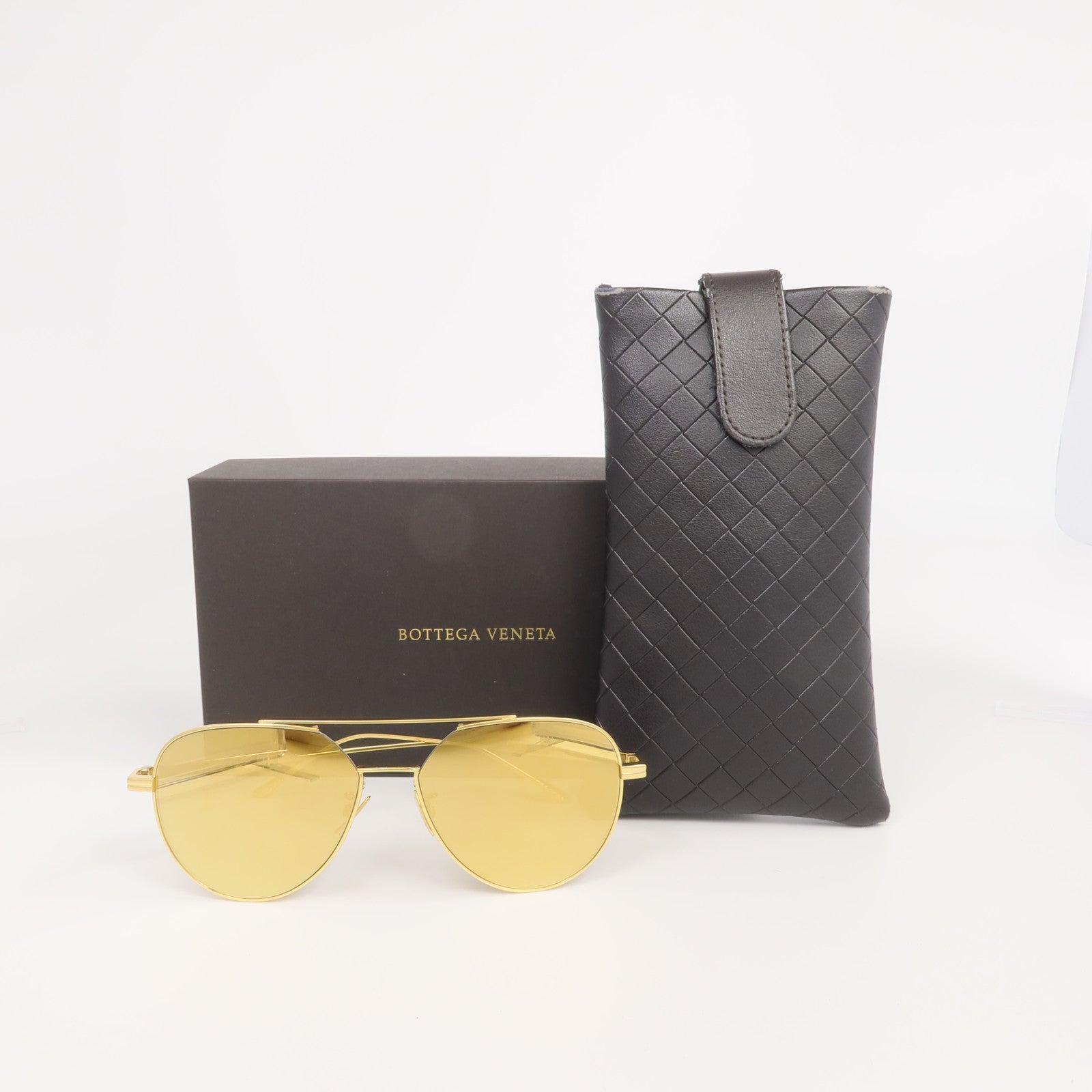 BOTTEGA VENETA 金屬Sunglasses太陽眼鏡