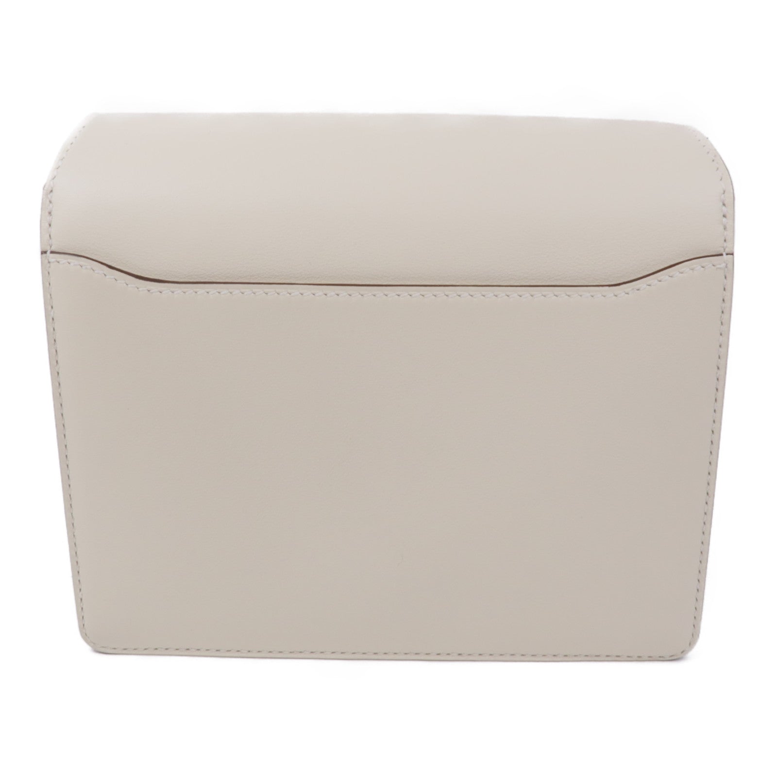 HERMES Swift皮革Mini Roulis金扣肩背袋Nata