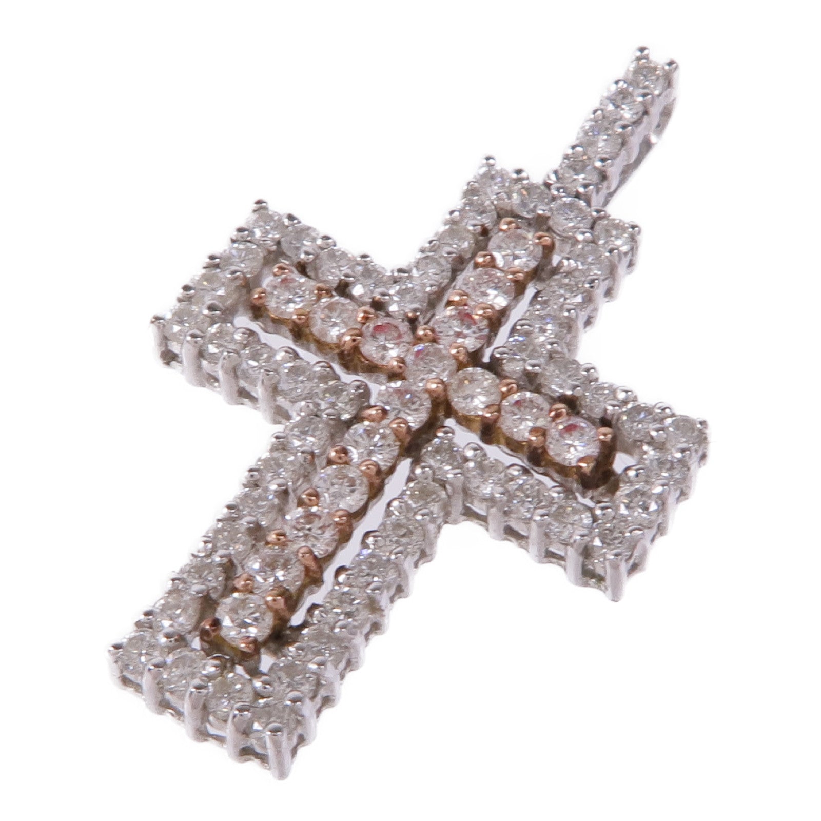 JEWELRY 18K白金/黃金/玫瑰金Diamond Pendant Top鑽石吊墜