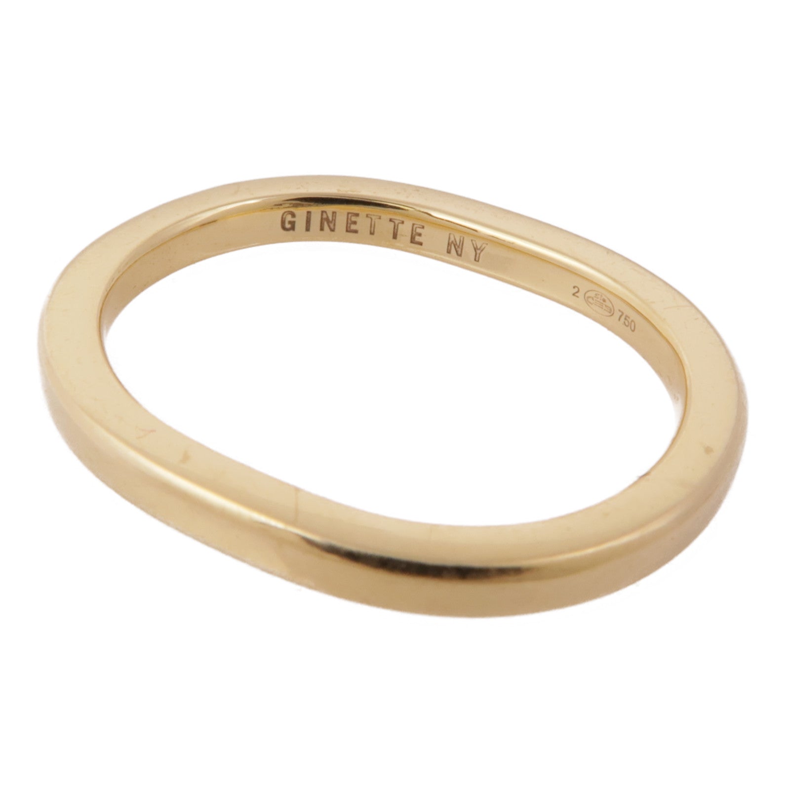JEWELRY 18K黃金Ring戒指US#5