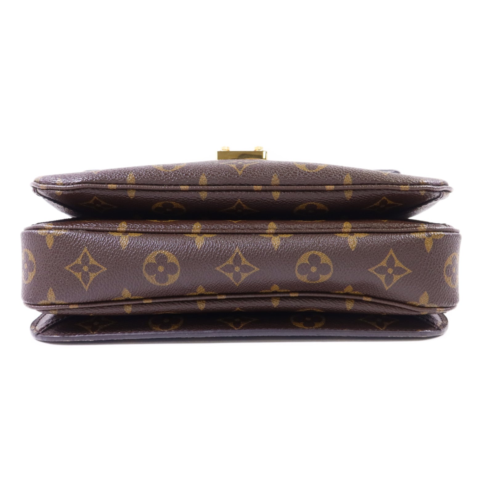 LOUIS VUITTON Monogram Pochette Metis MM金扣手挽肩背兩用袋M44875