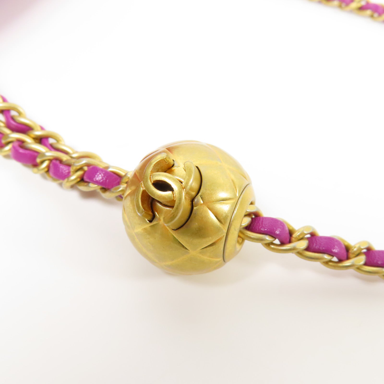 CHANEL 羊皮皮革Mini Flap Bag金扣鏈帶肩背袋