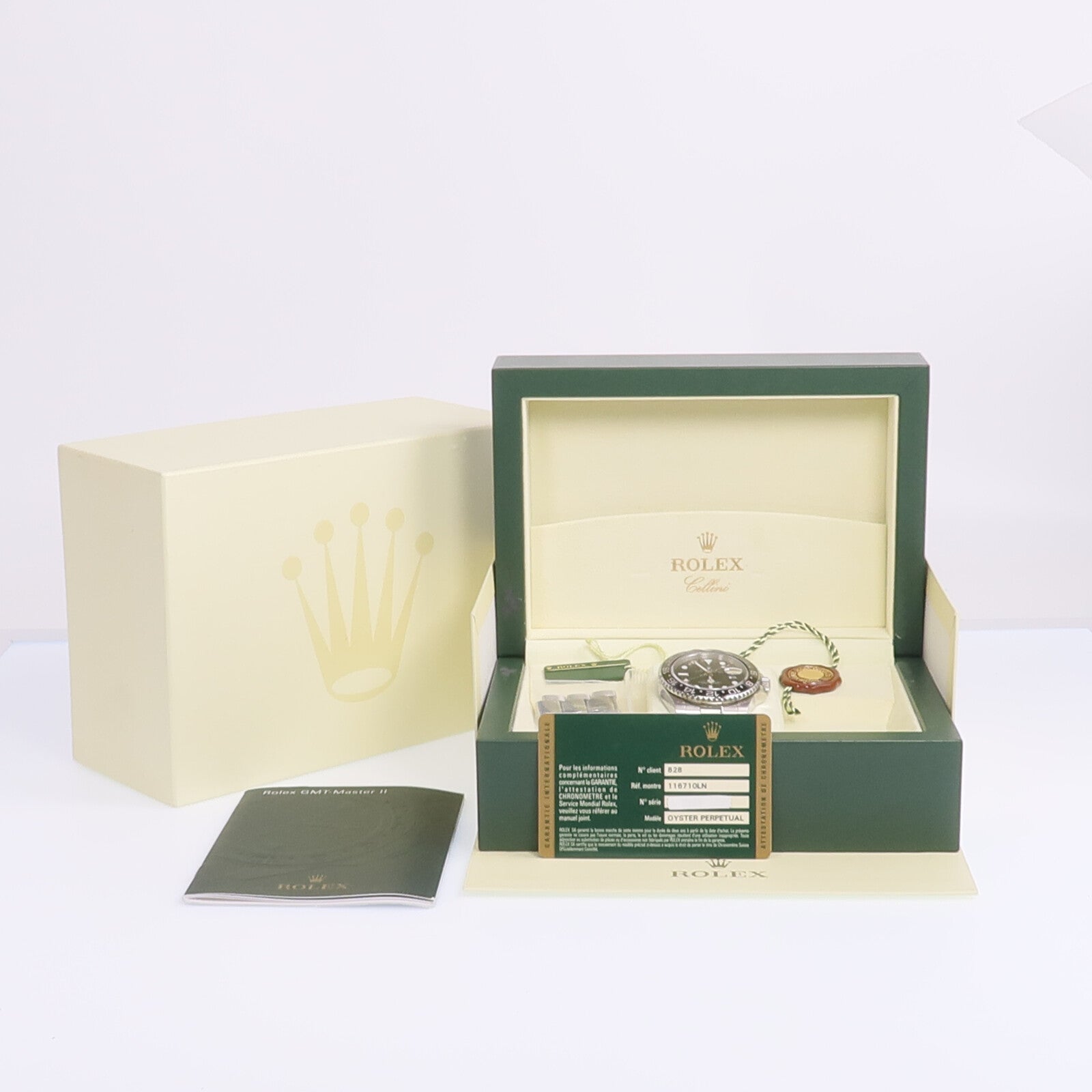 ROLEX GMT MasterⅡ 116710LN