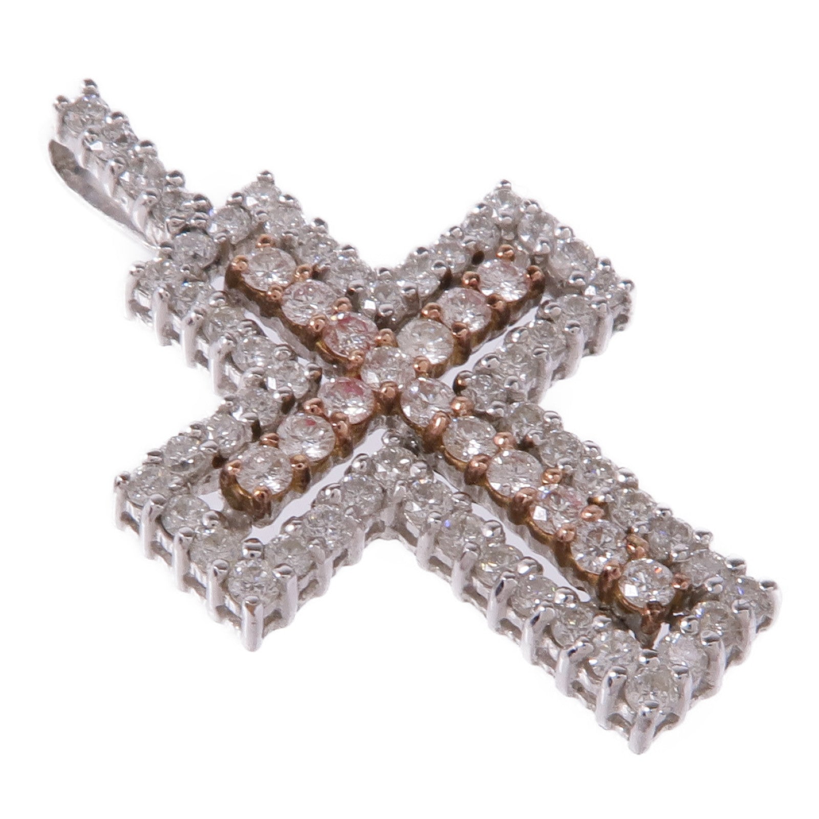 JEWELRY 18K白金/黃金/玫瑰金Diamond Pendant Top鑽石吊墜