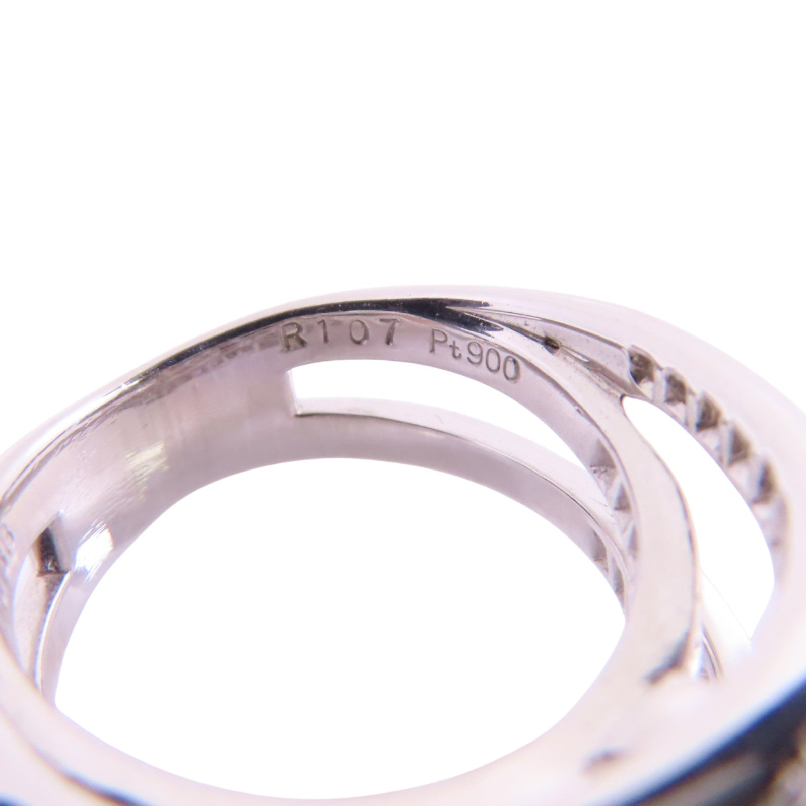 JEWELRY PT900鉑金/紅寶石/鑽石Ruby Diamond Ring戒指US#5.5