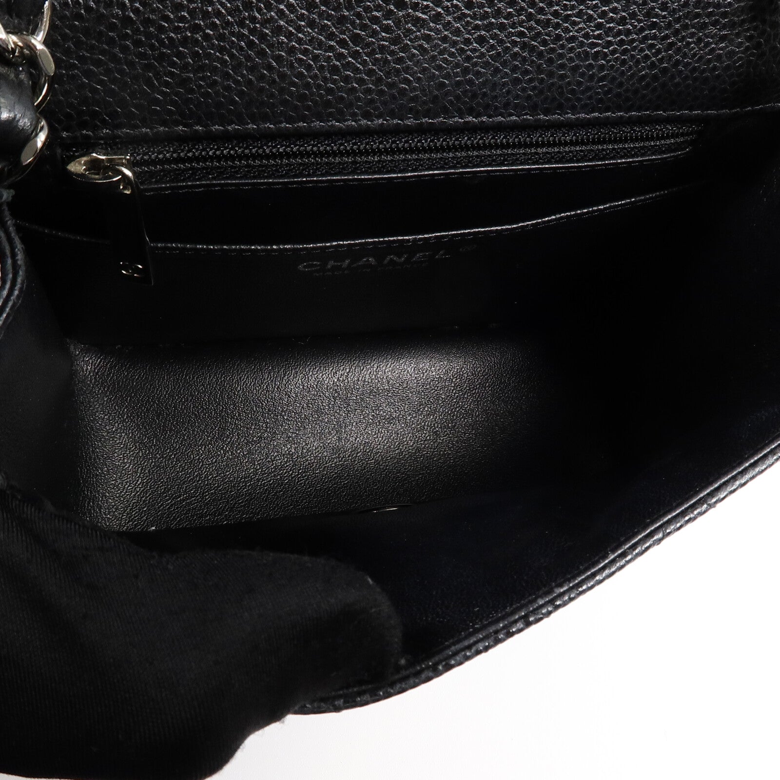 CHANEL 牛皮皮革Mini Classic 17鏈帶肩背袋