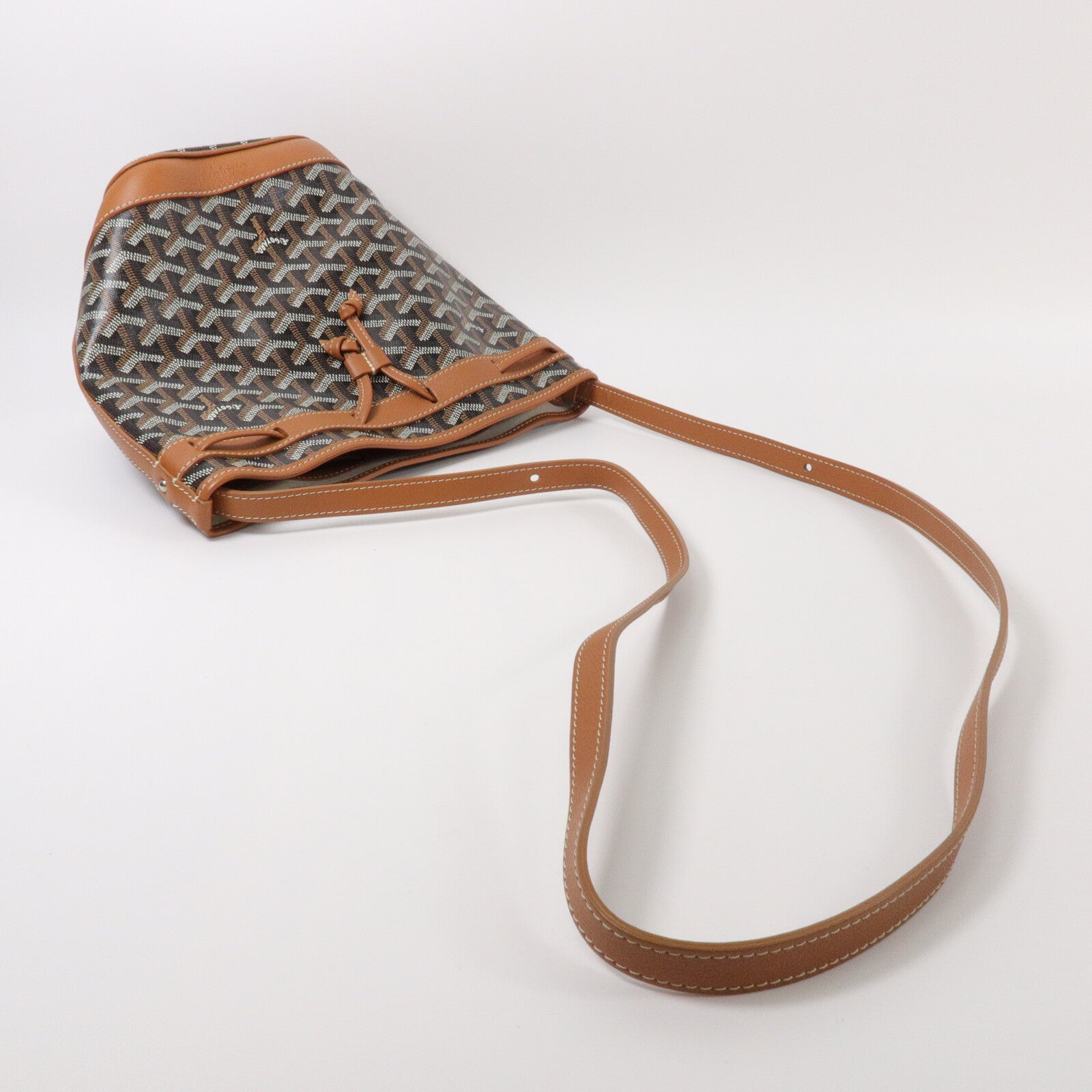 GOYARD 塗層帆布Petit Flot Bucket PM肩背袋
