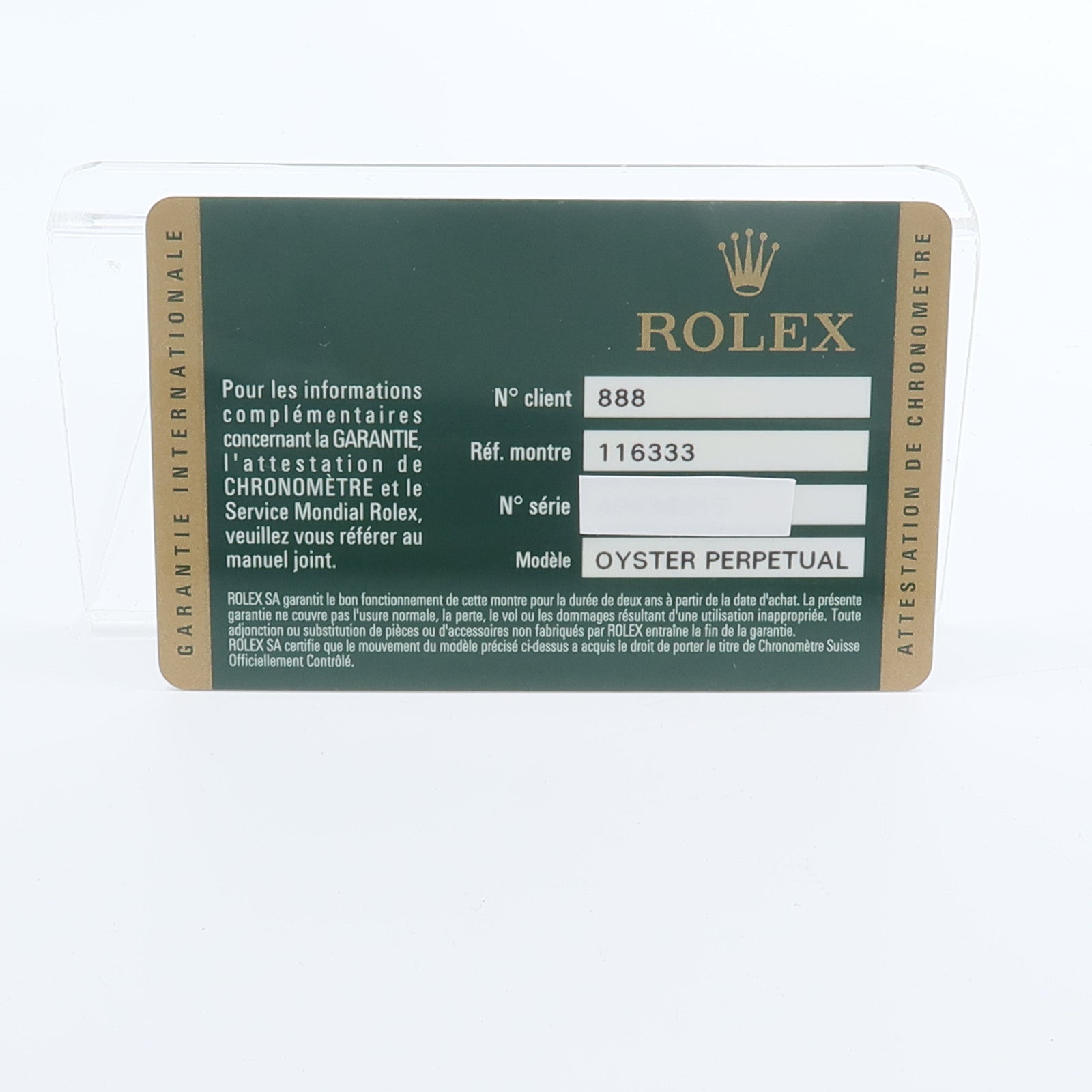 ROLEX Datejust II 116333