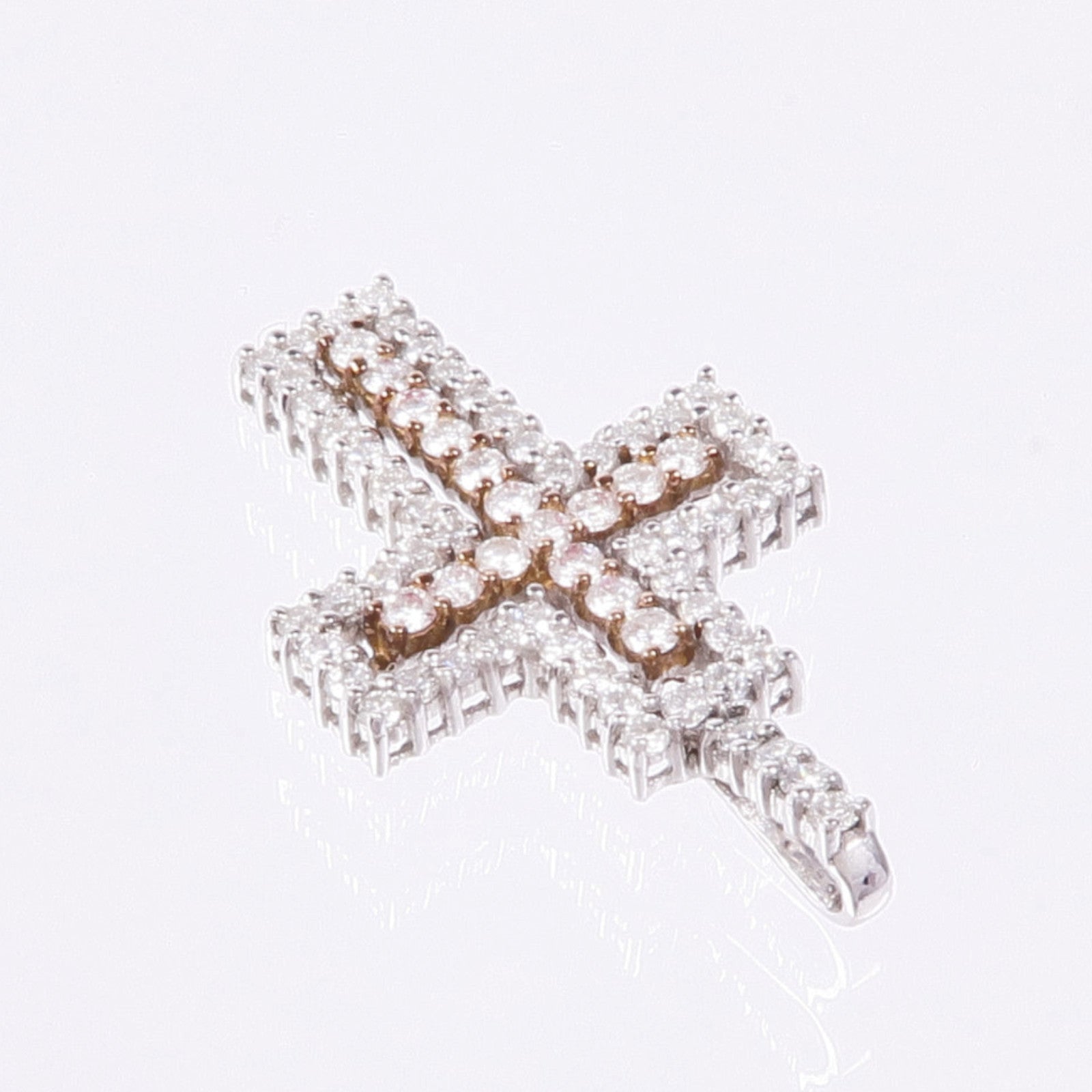 JEWELRY 18K白金/黃金/玫瑰金Diamond Pendant Top鑽石吊墜