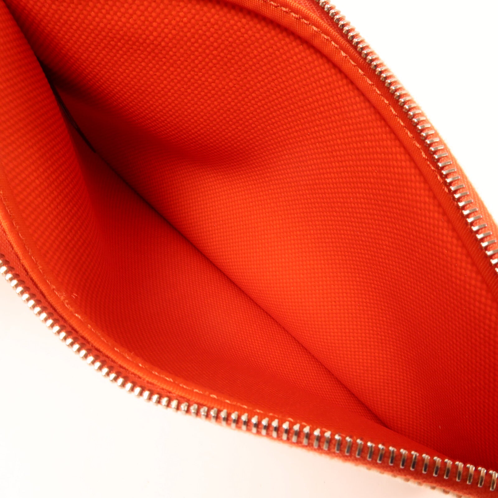 HERMES 帆布Herbag PM手挽肩背兩用袋Orange Mecano/Beige/Fauve