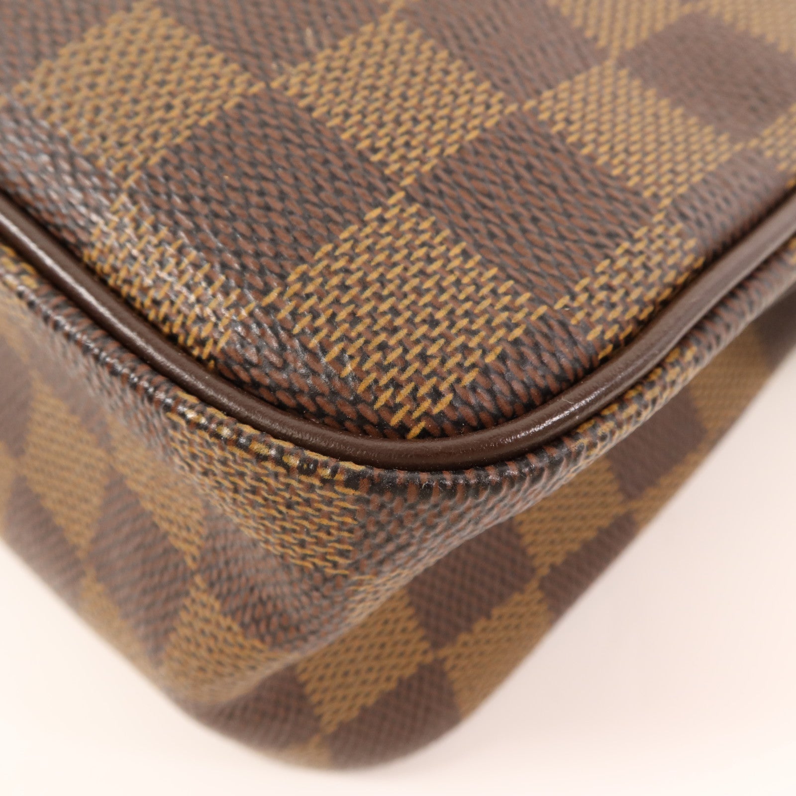 LOUIS VUITTON Damier Ravello GM金扣肩背袋