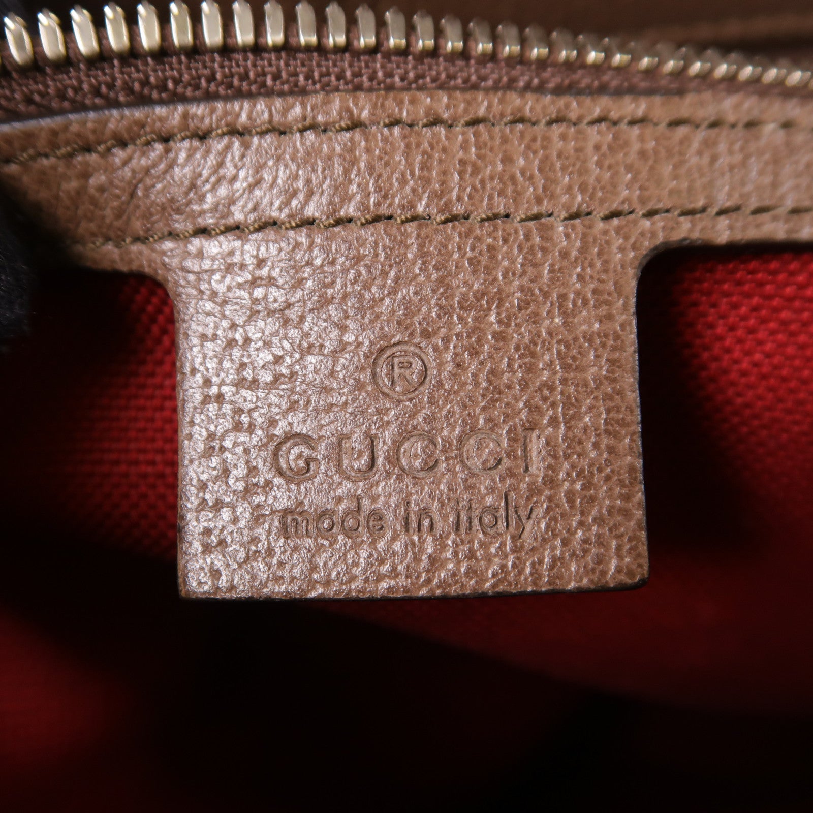 GUCCI SHW GG Supreme Tote Bag 626356 Coated Canvas Brown