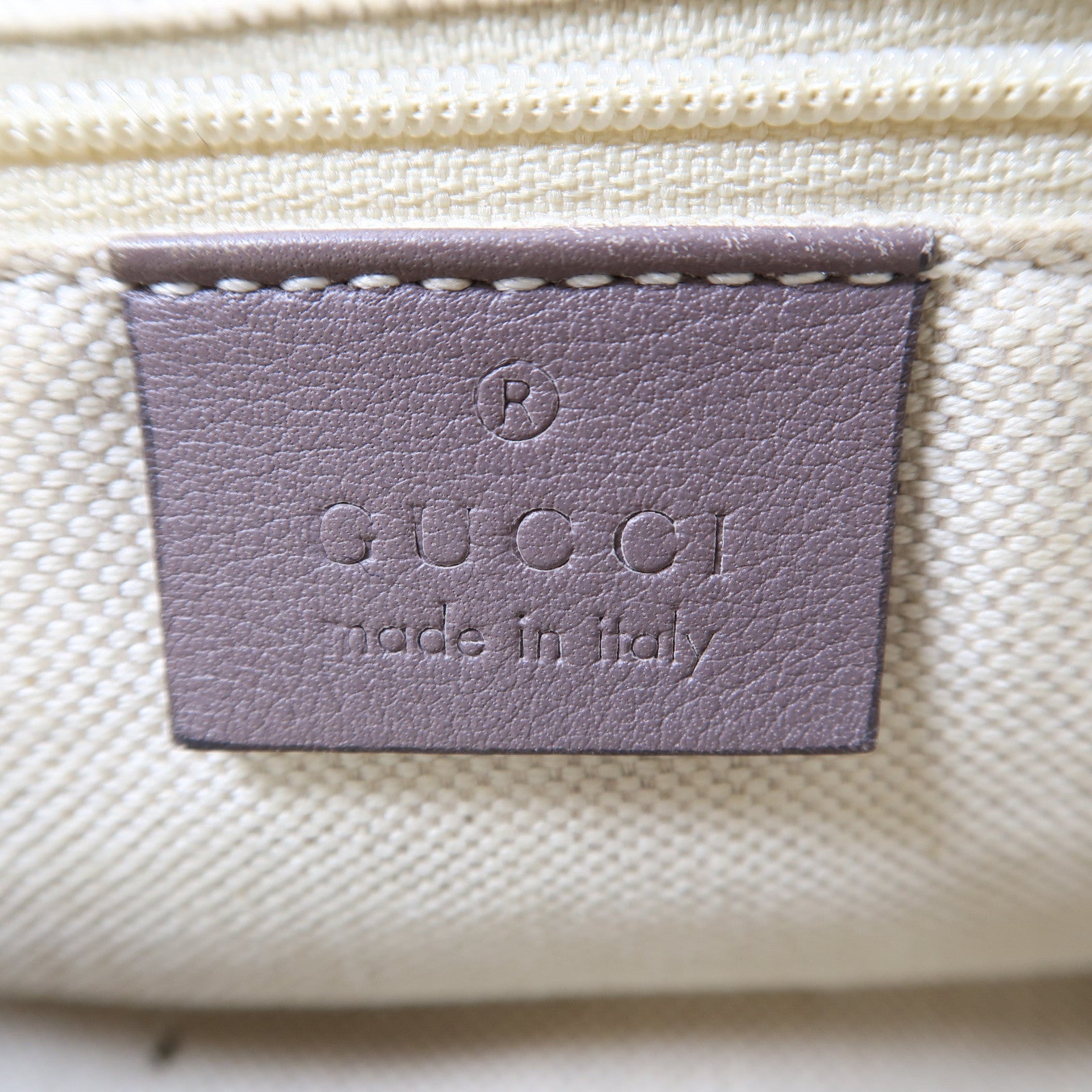 GUCCI 帆布Sukey Tote金扣手挽袋棕色