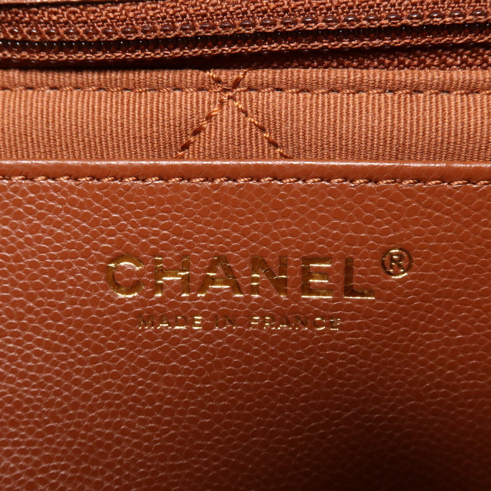 CHANEL 牛皮皮革CoCo Mark Flap Bag鏈帶肩背袋