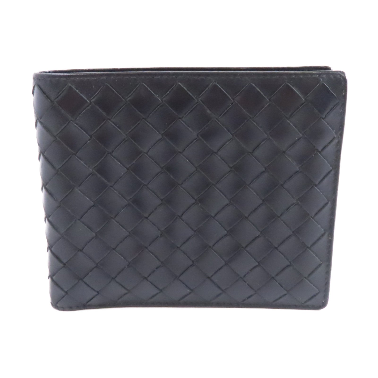 BOTTEGA VENETA 織紋皮革Wallet錢包黑色