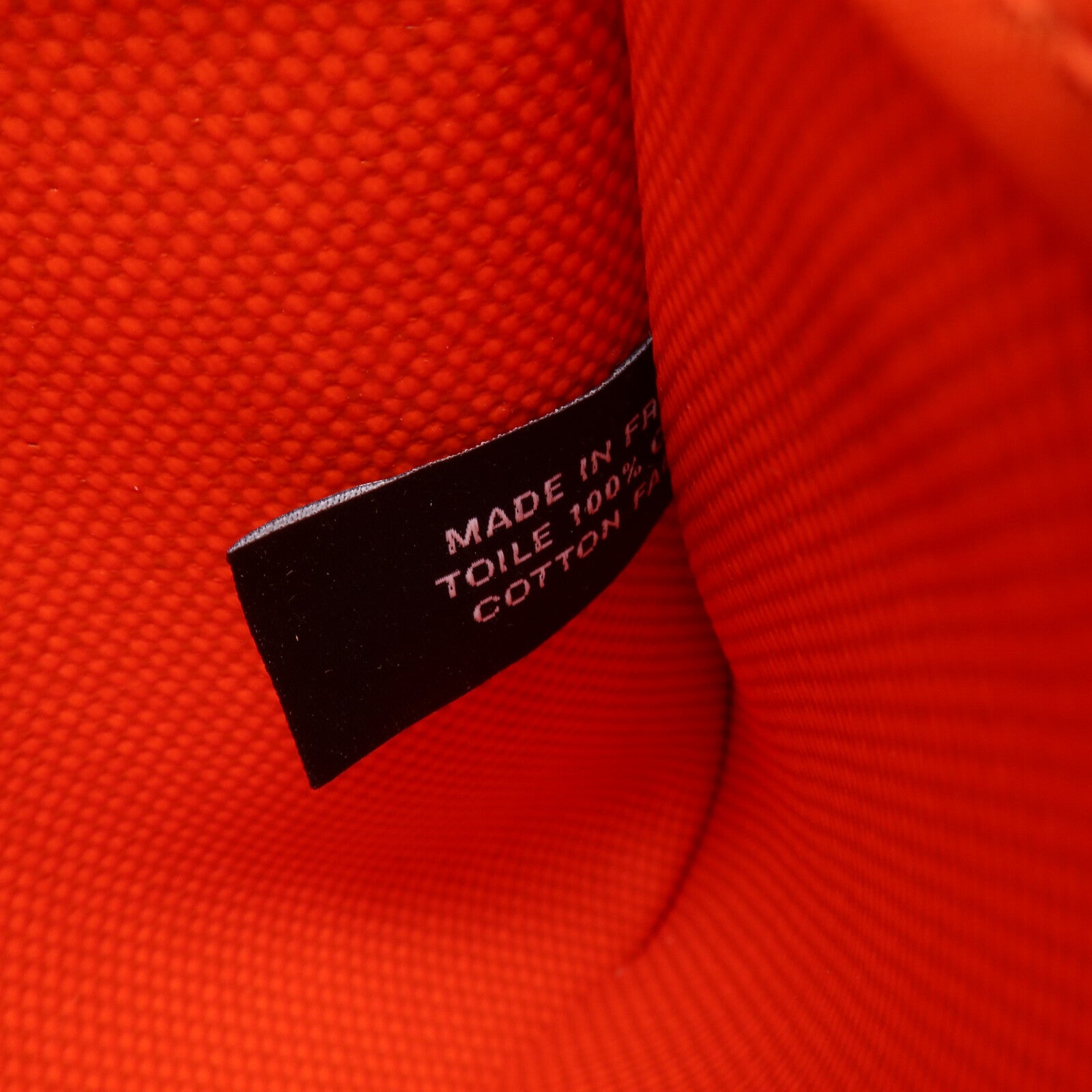 HERMES 帆布Herbag PM手挽肩背兩用袋Orange Mecano/Beige/Fauve