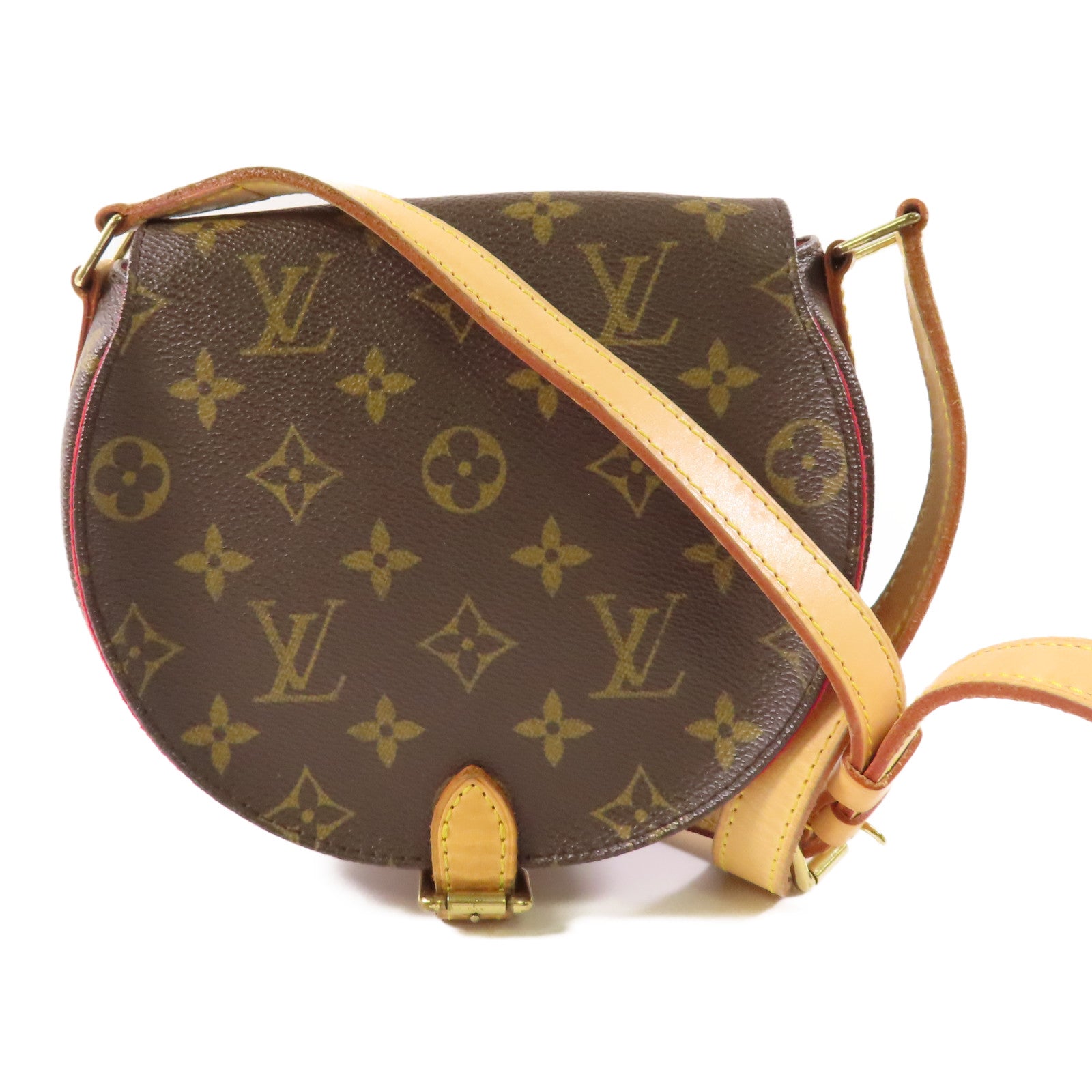 LOUIS VUITTON Monogram Tambourin金扣肩背袋