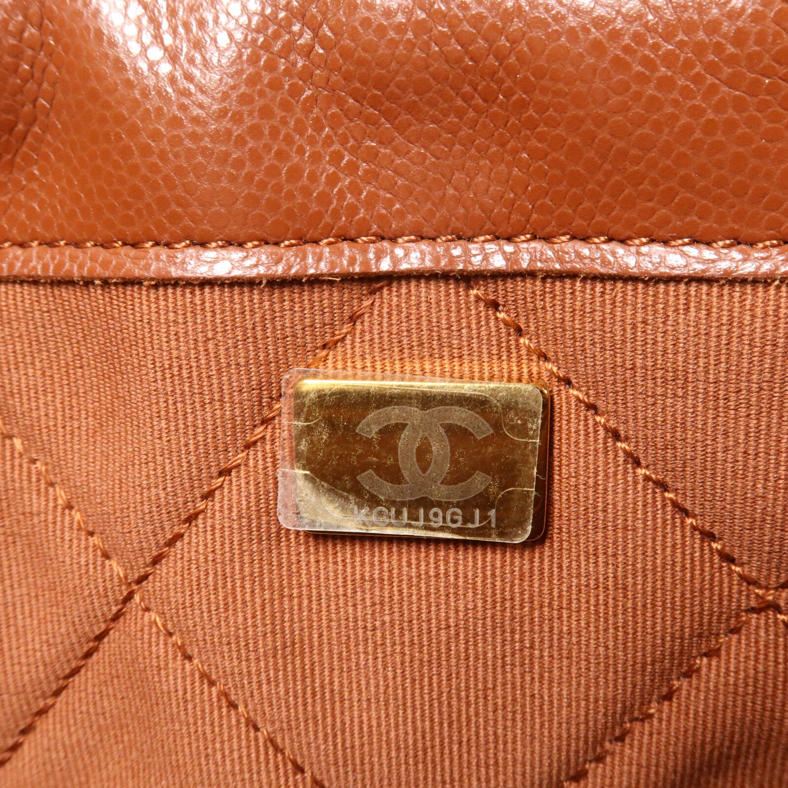 CHANEL 牛皮皮革CoCo Mark Flap Bag鏈帶肩背袋