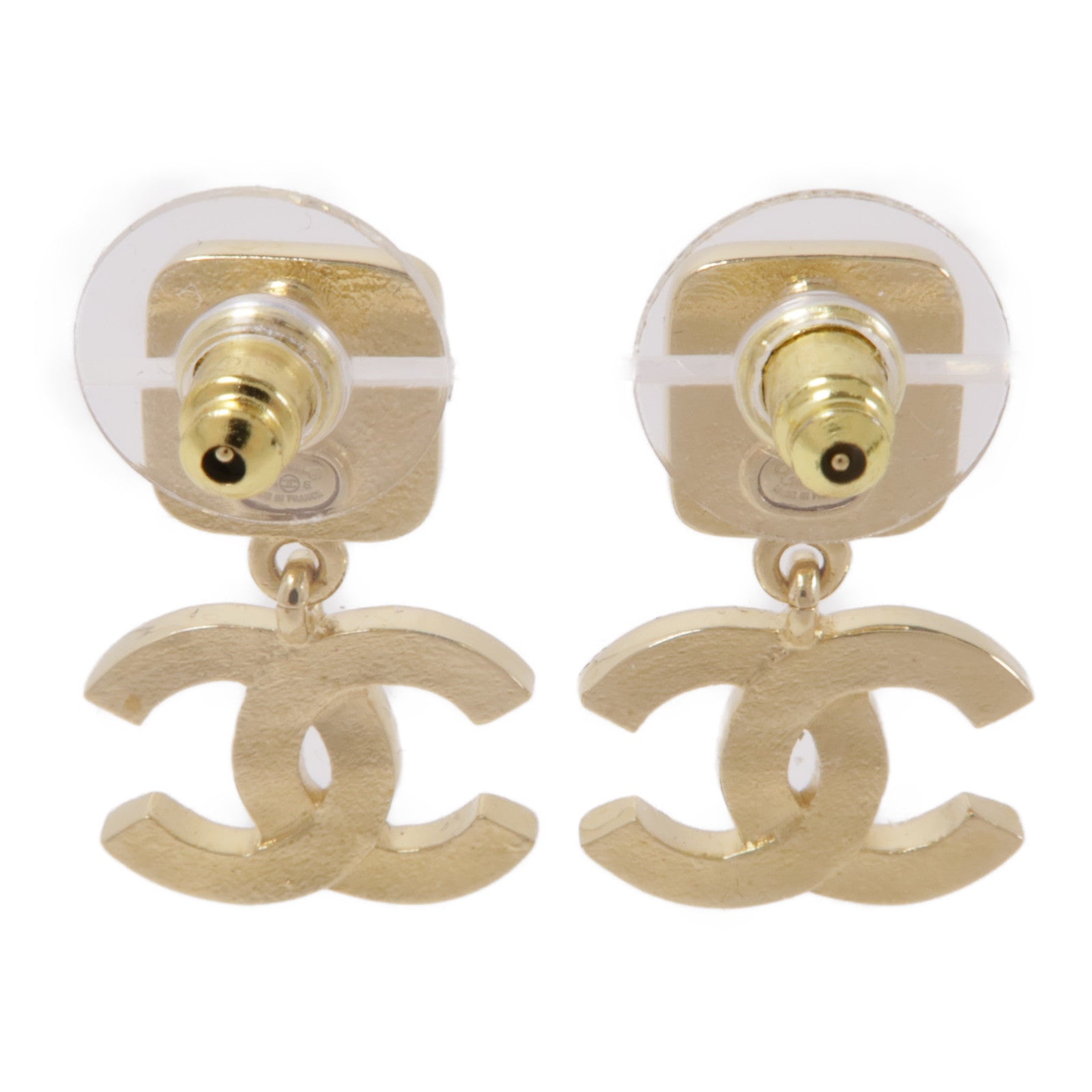 CHANEL 金屬/PVC Earrings耳環